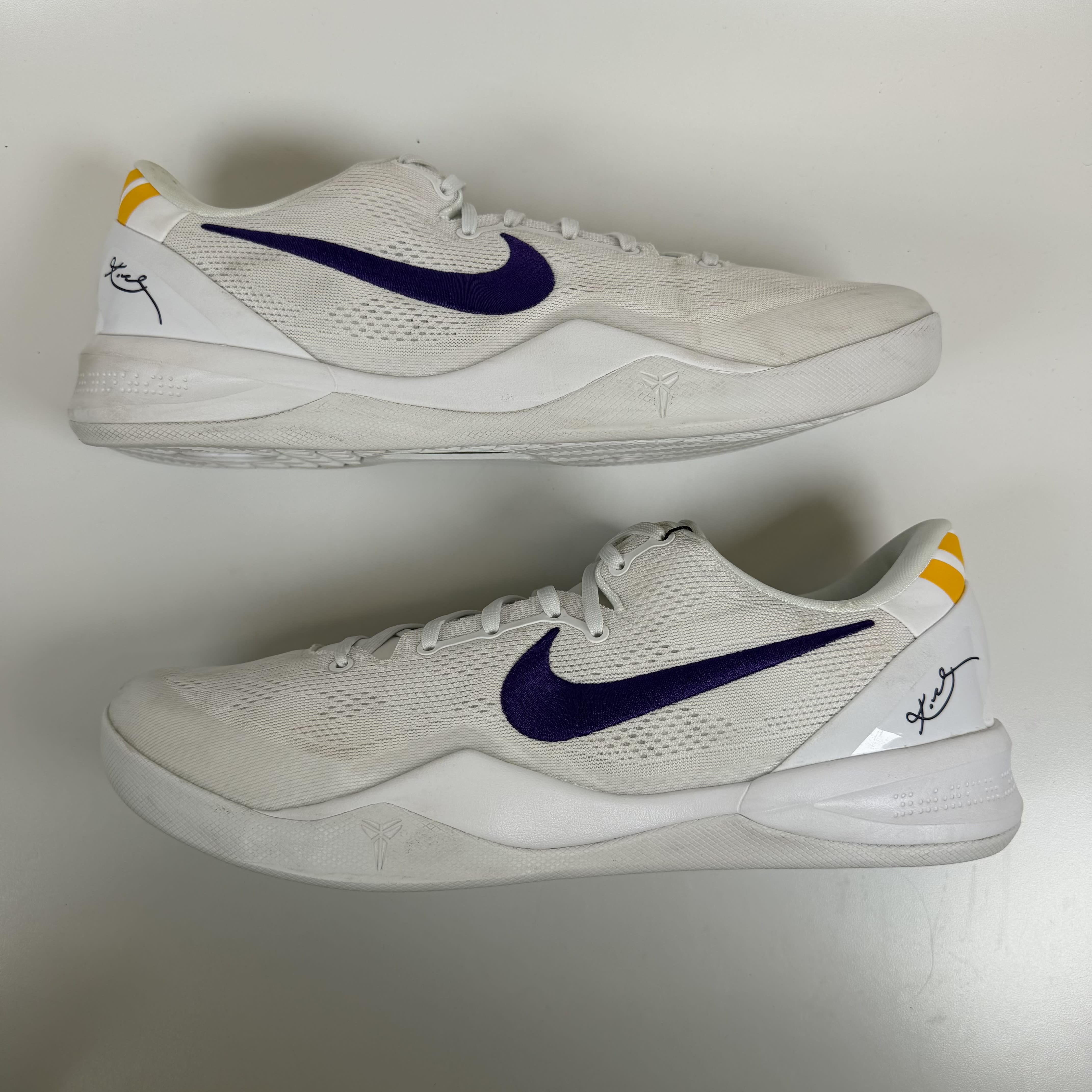 SP4389 Nike Kobe 8 Protro Lakers Home
