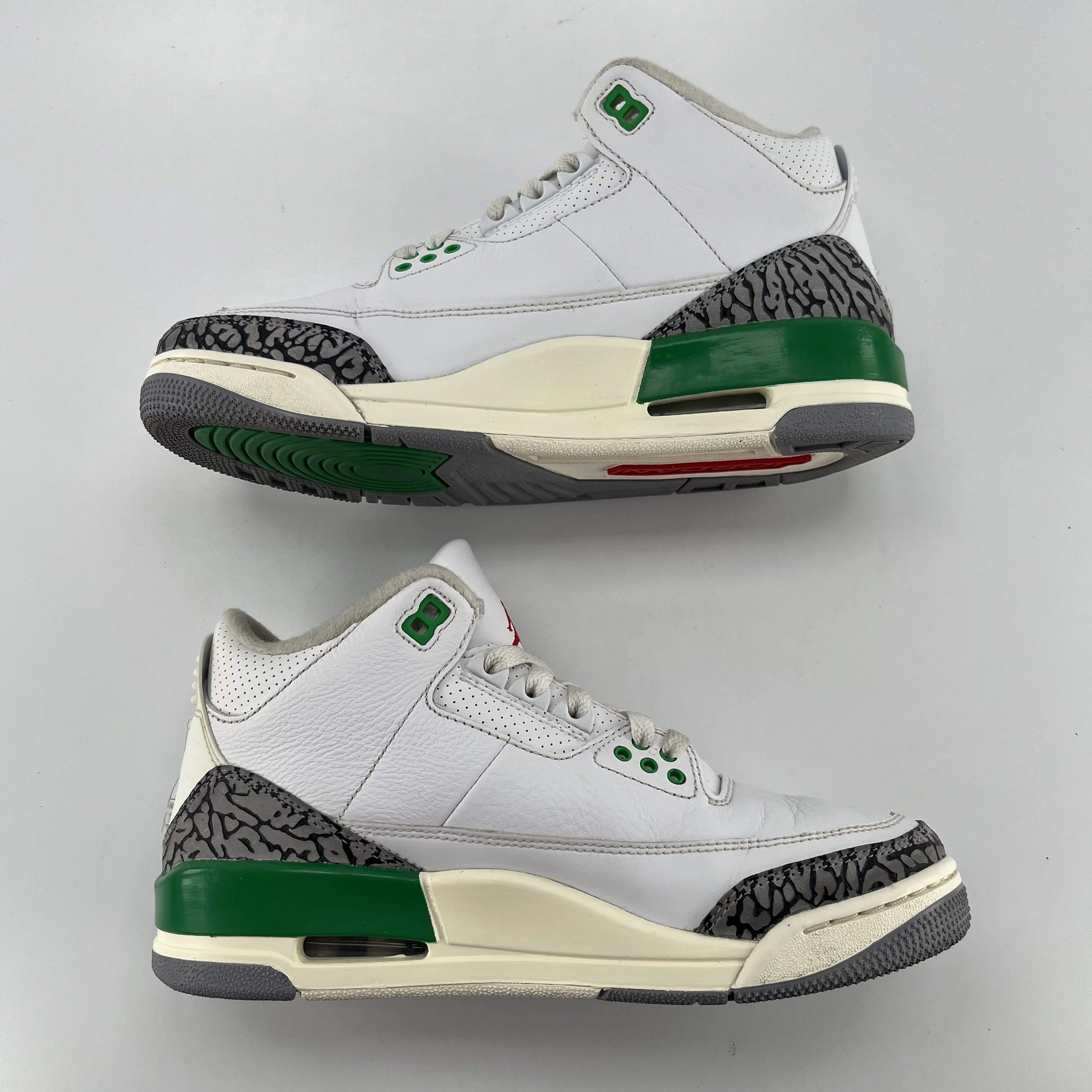 650122 Air Jordan 3 Retro Lucky Green (Women's)