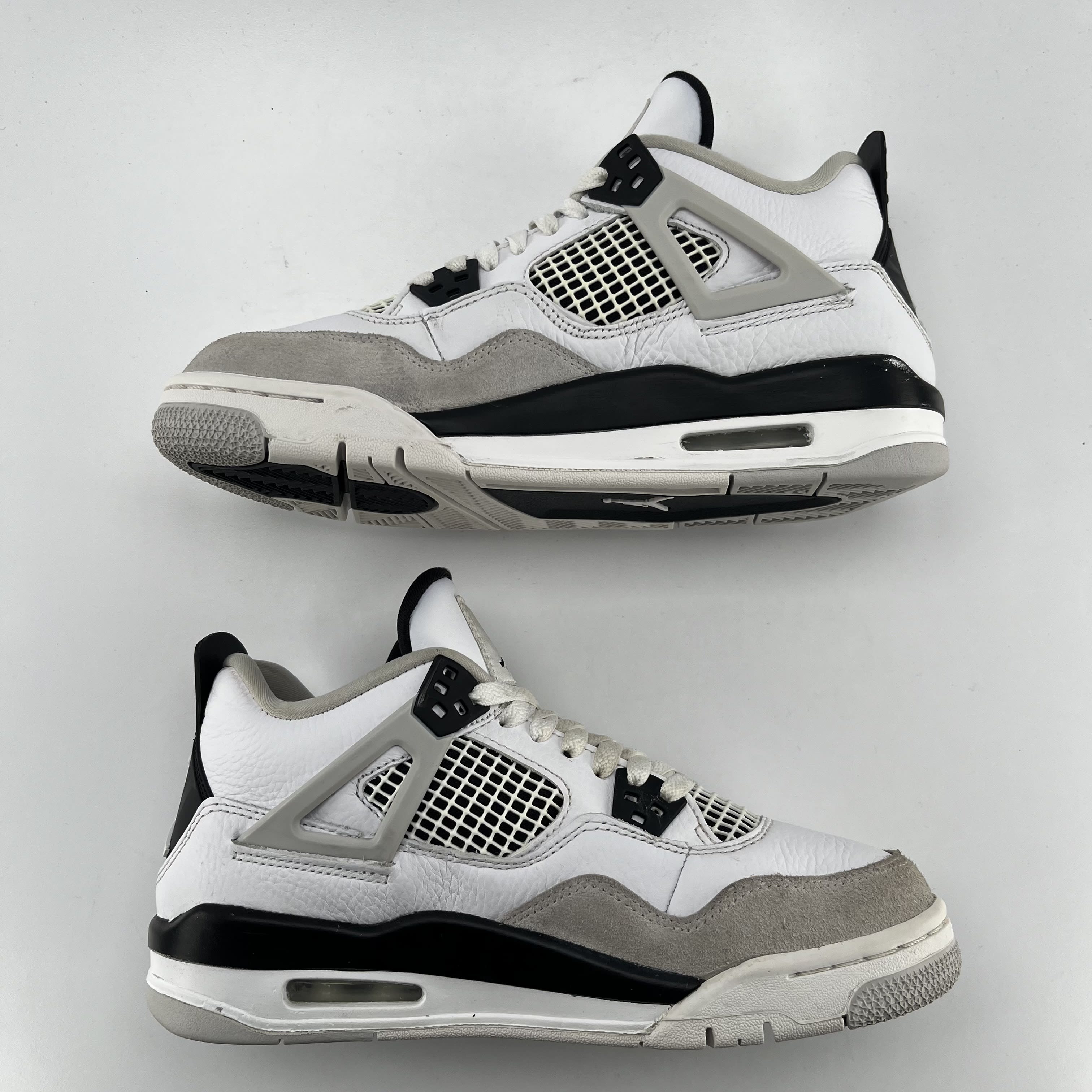 647802 Jordan 4 Retro Military Black (GS)