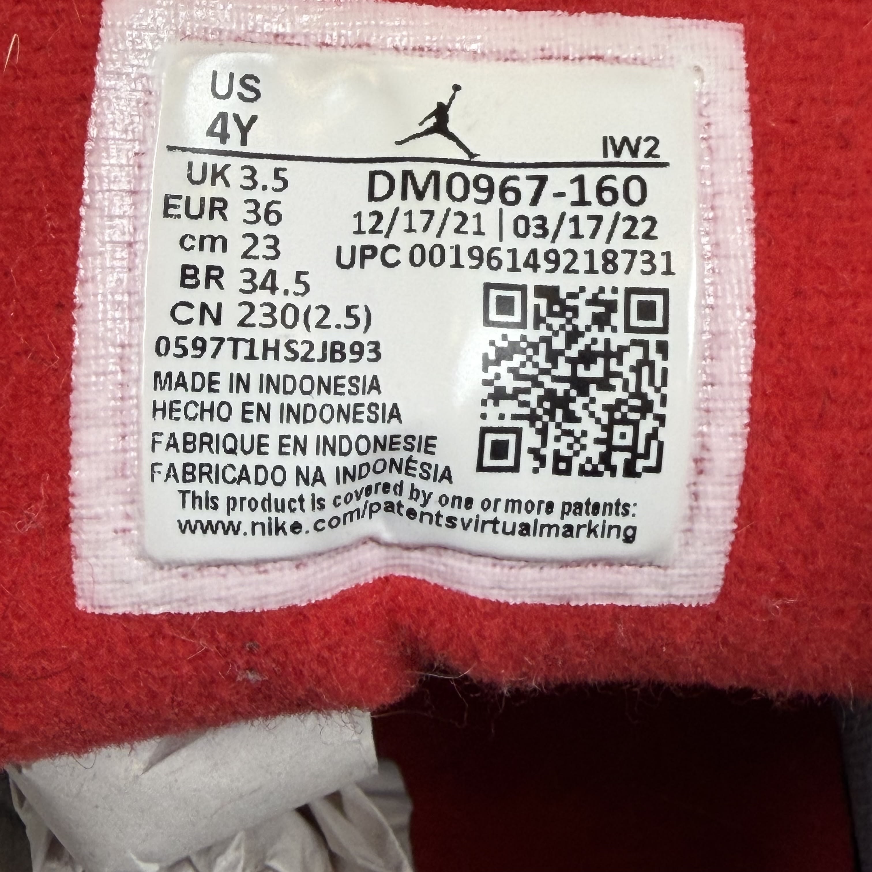 SP8145 Jordan 3 Retro Fire Red (2022) (GS)