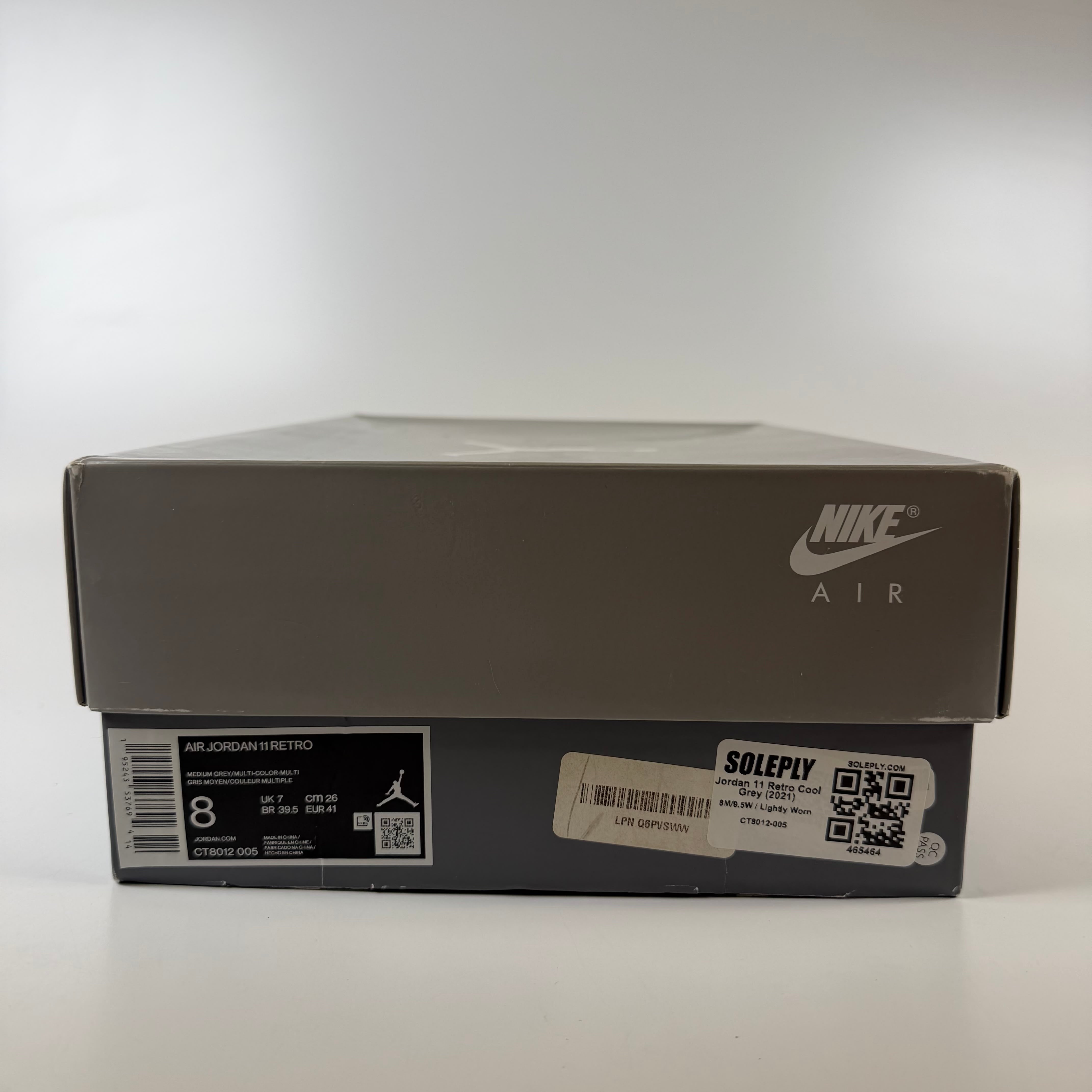 [465464] Jordan 11 Retro Cool Grey (2021)
