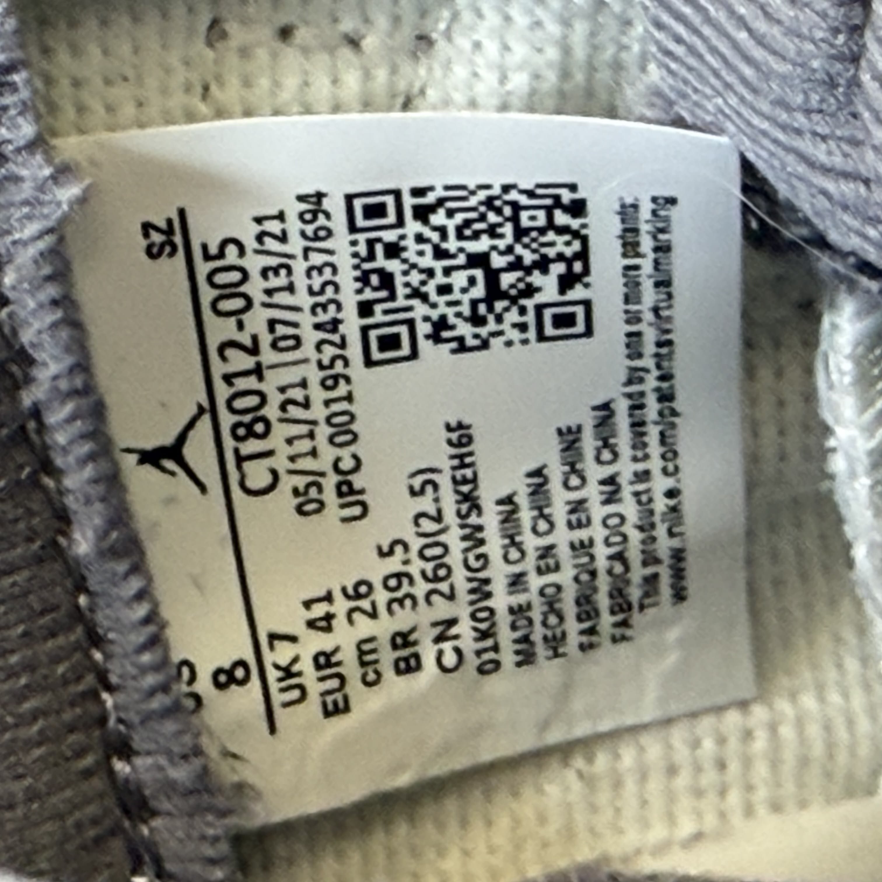 465464 Jordan 11 Retro Cool Grey (2021)