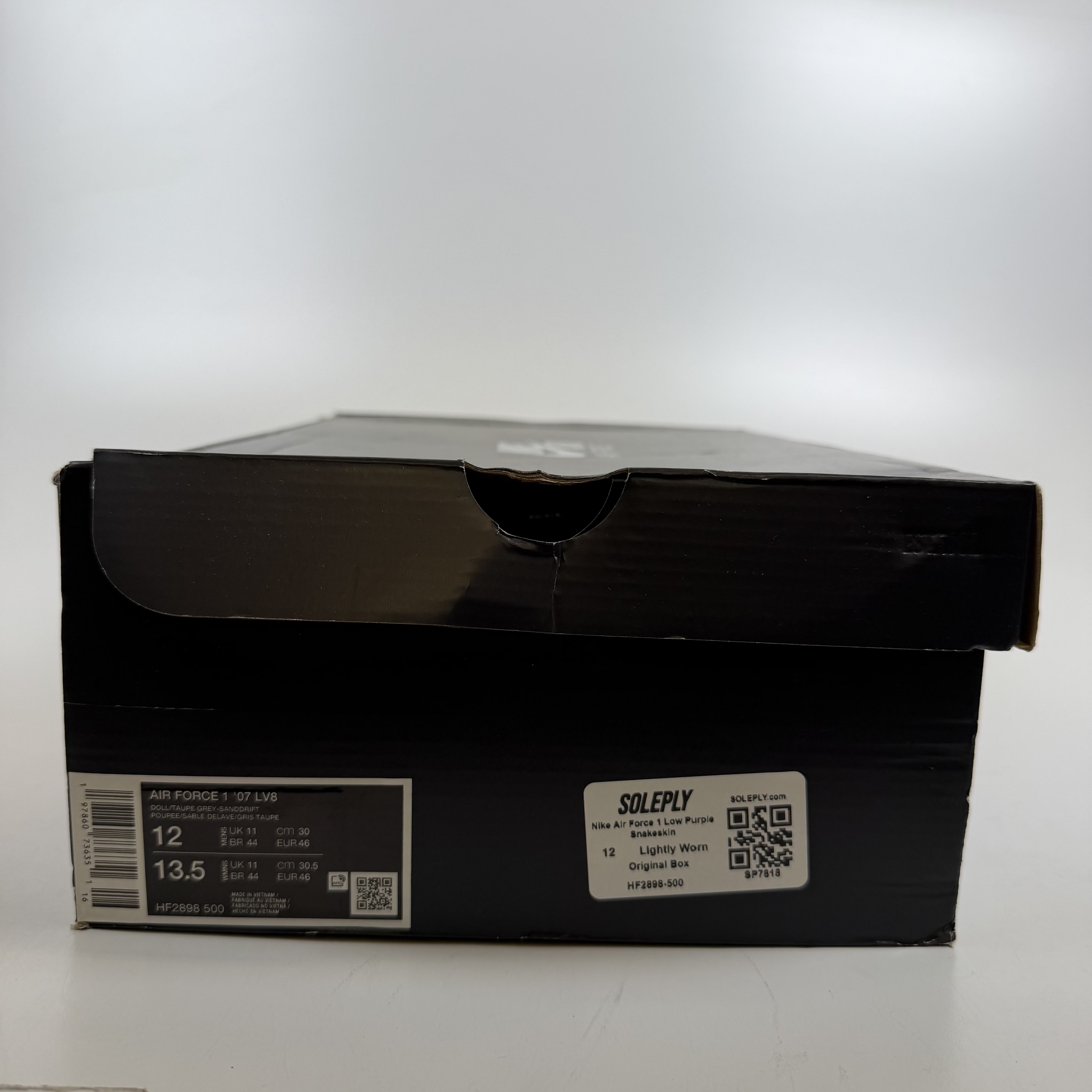 SP7818 Nike Air Force 1 Low Purple Snakeskin