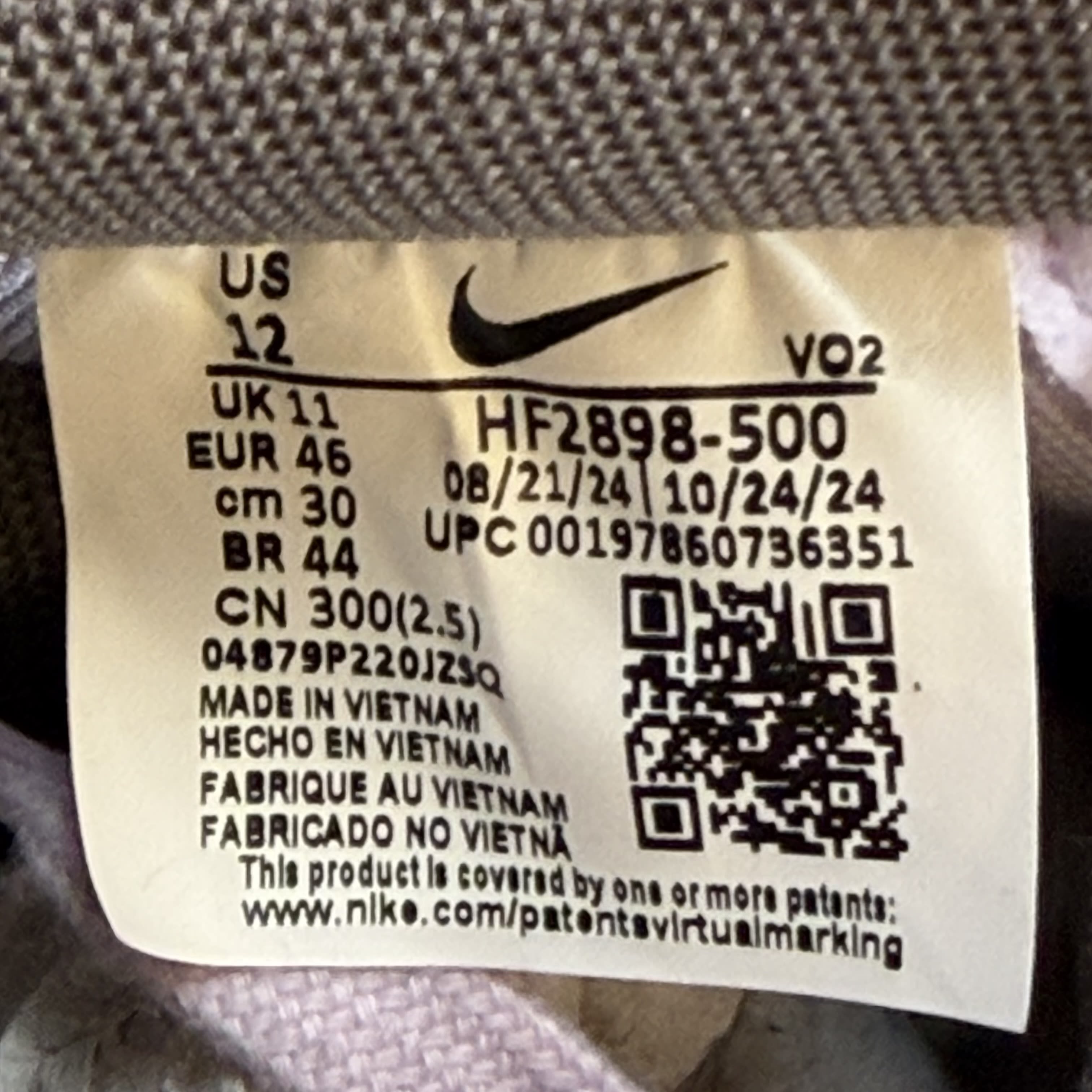 SP7818 Nike Air Force 1 Low Purple Snakeskin
