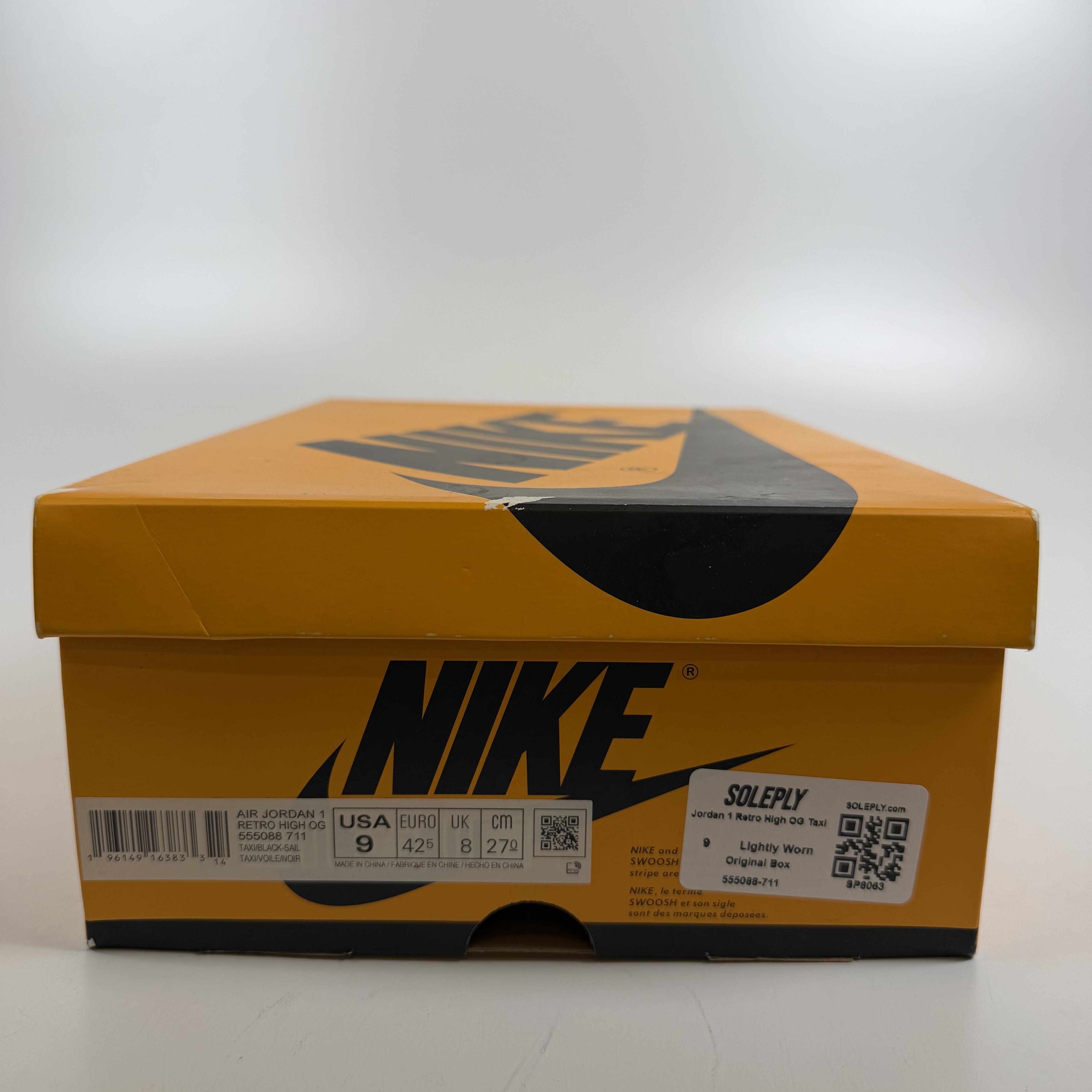 SP8063 Jordan 1 Retro High OG Taxi