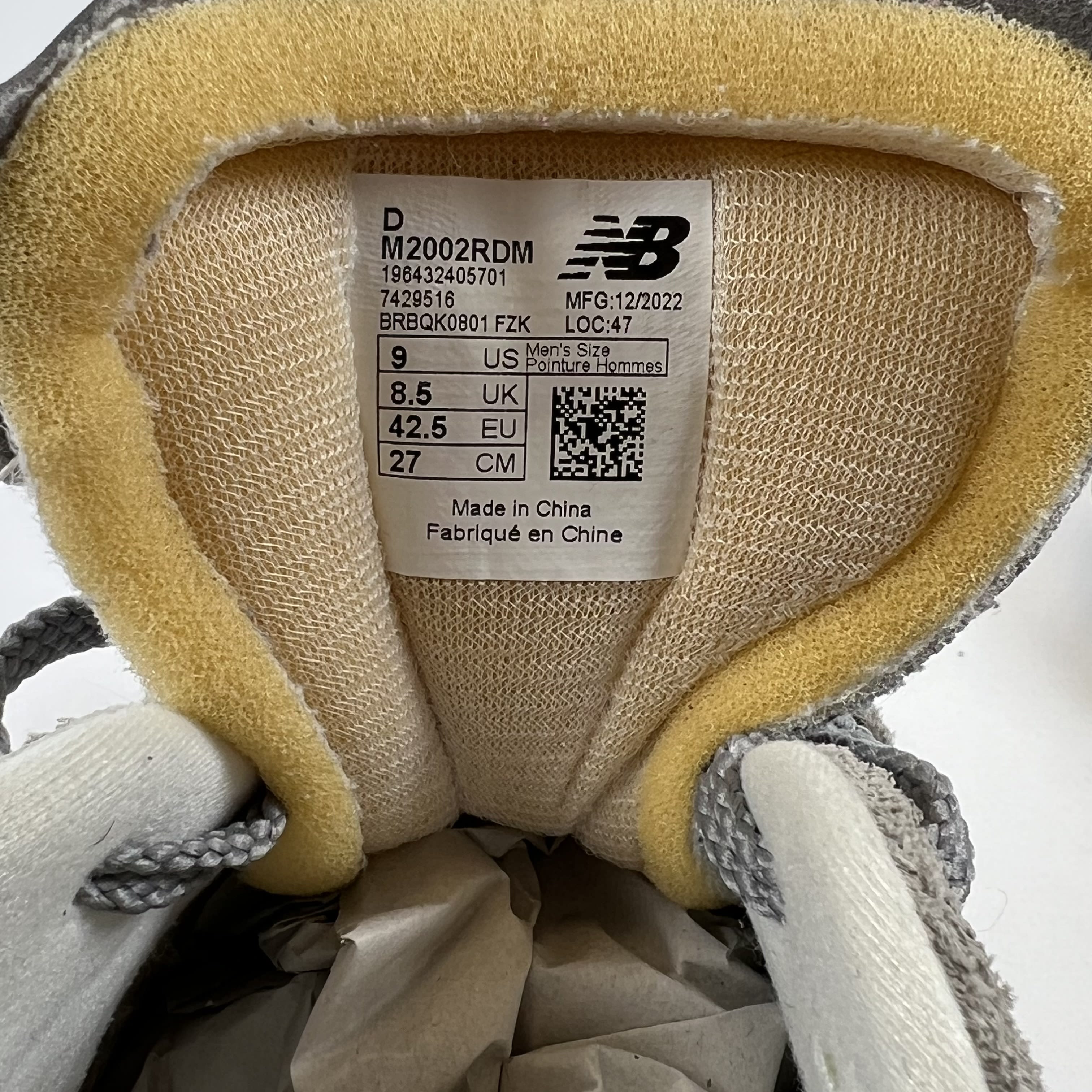 SP9324 New Balance 2002R Protection Pack Grey