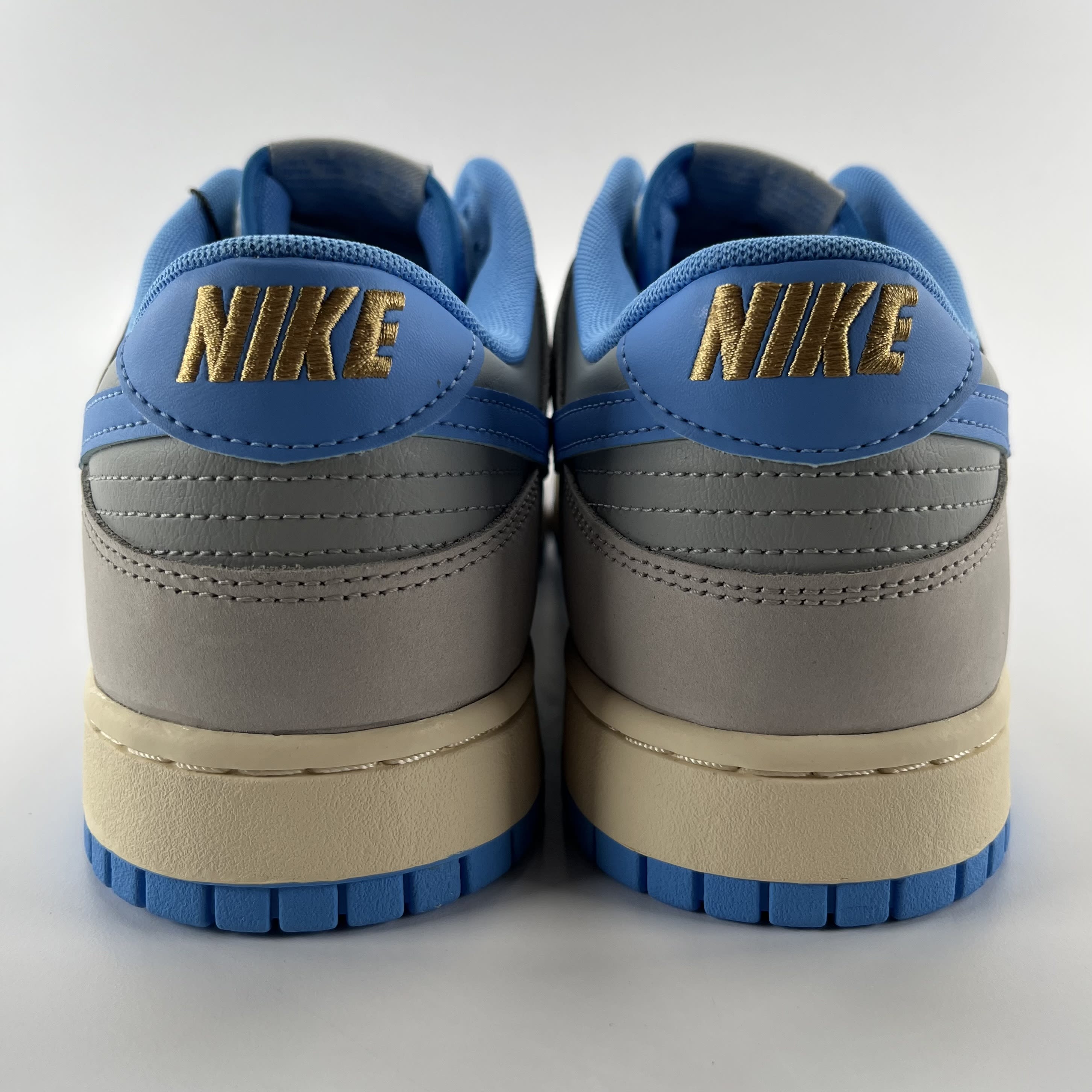822179 Nike Dunk Low Athletic Department Light Smoke Grey University Blue