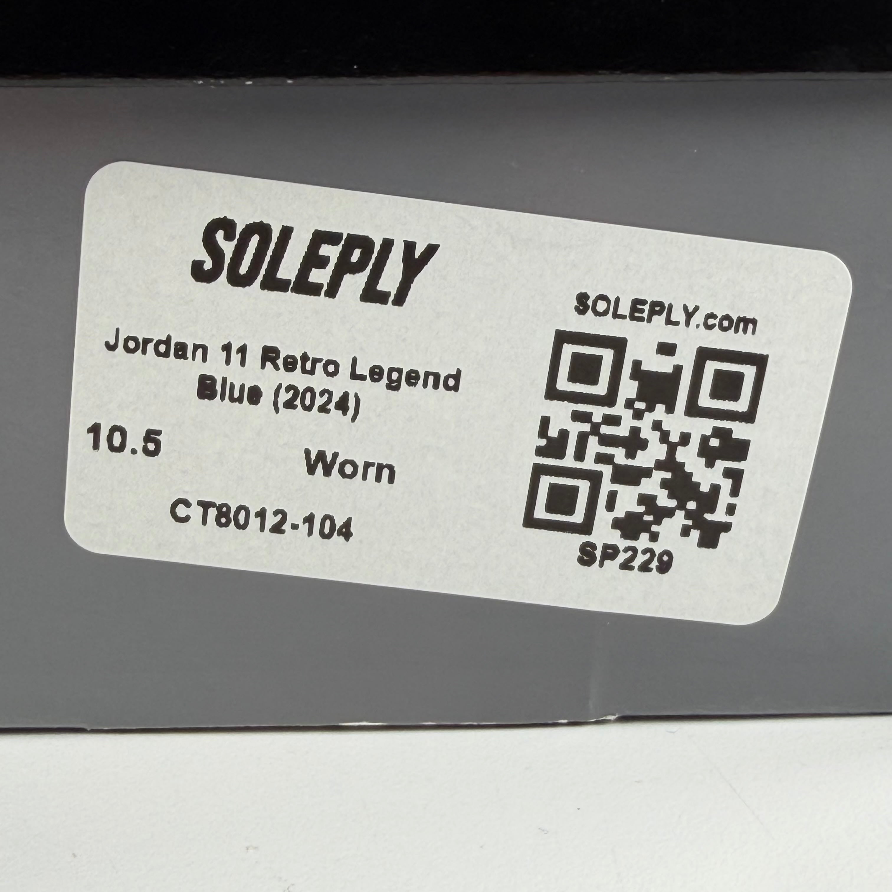 SP229 Jordan 11 Retro Legend Blue (2024)