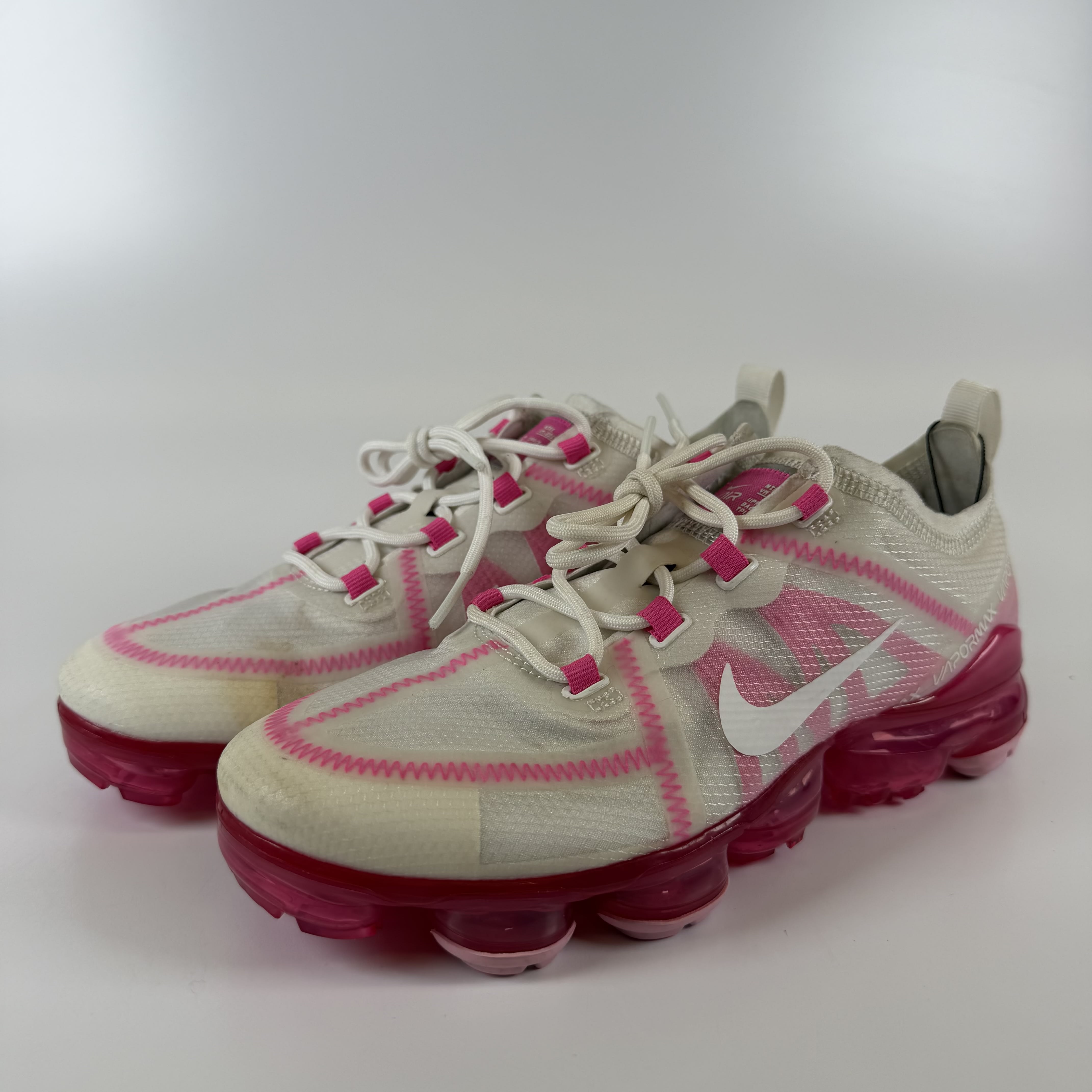 SP6488 Nike Air VaporMax 2019 Summit White Pink Rise (Women's)