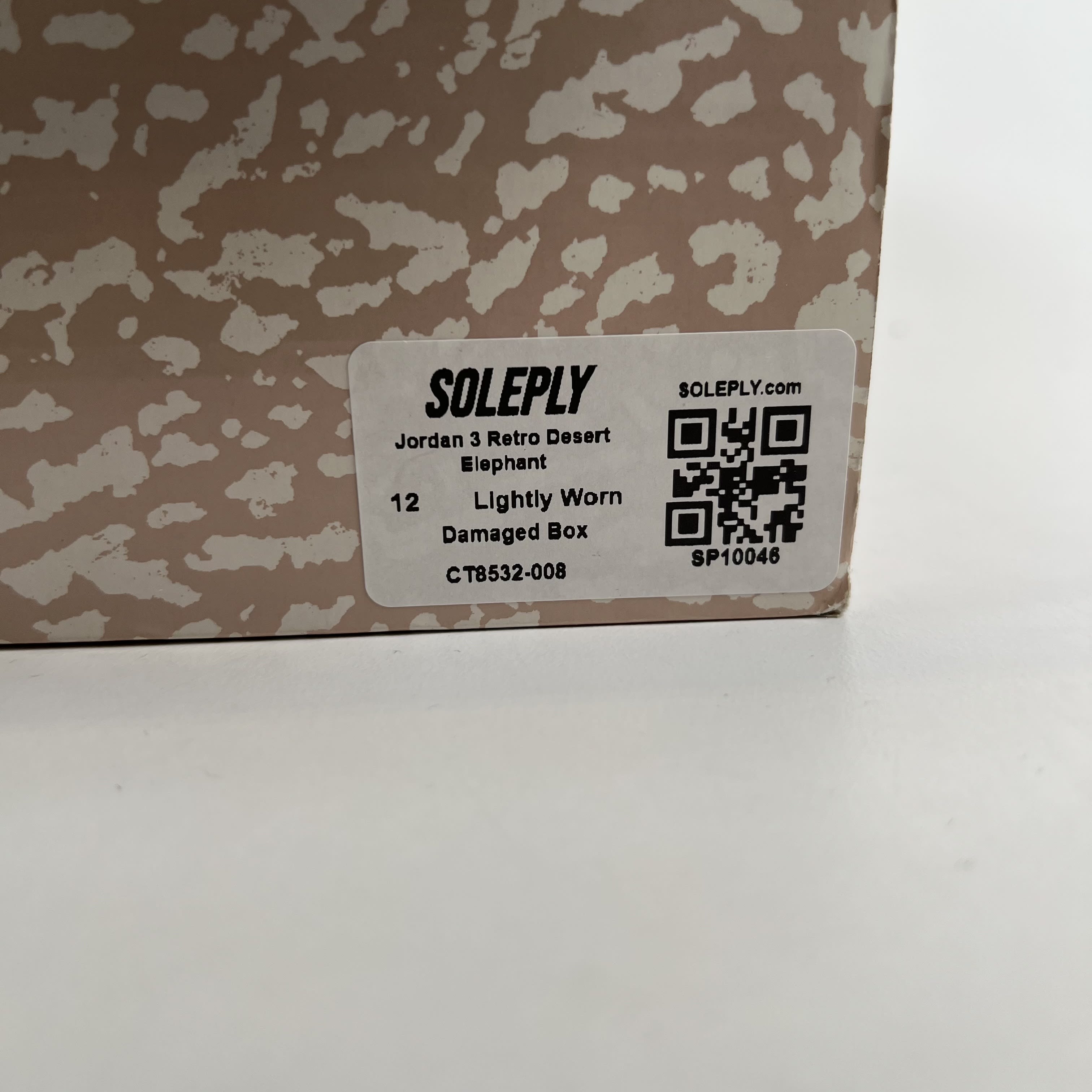 SP10046 Jordan 3 Retro Desert Elephant