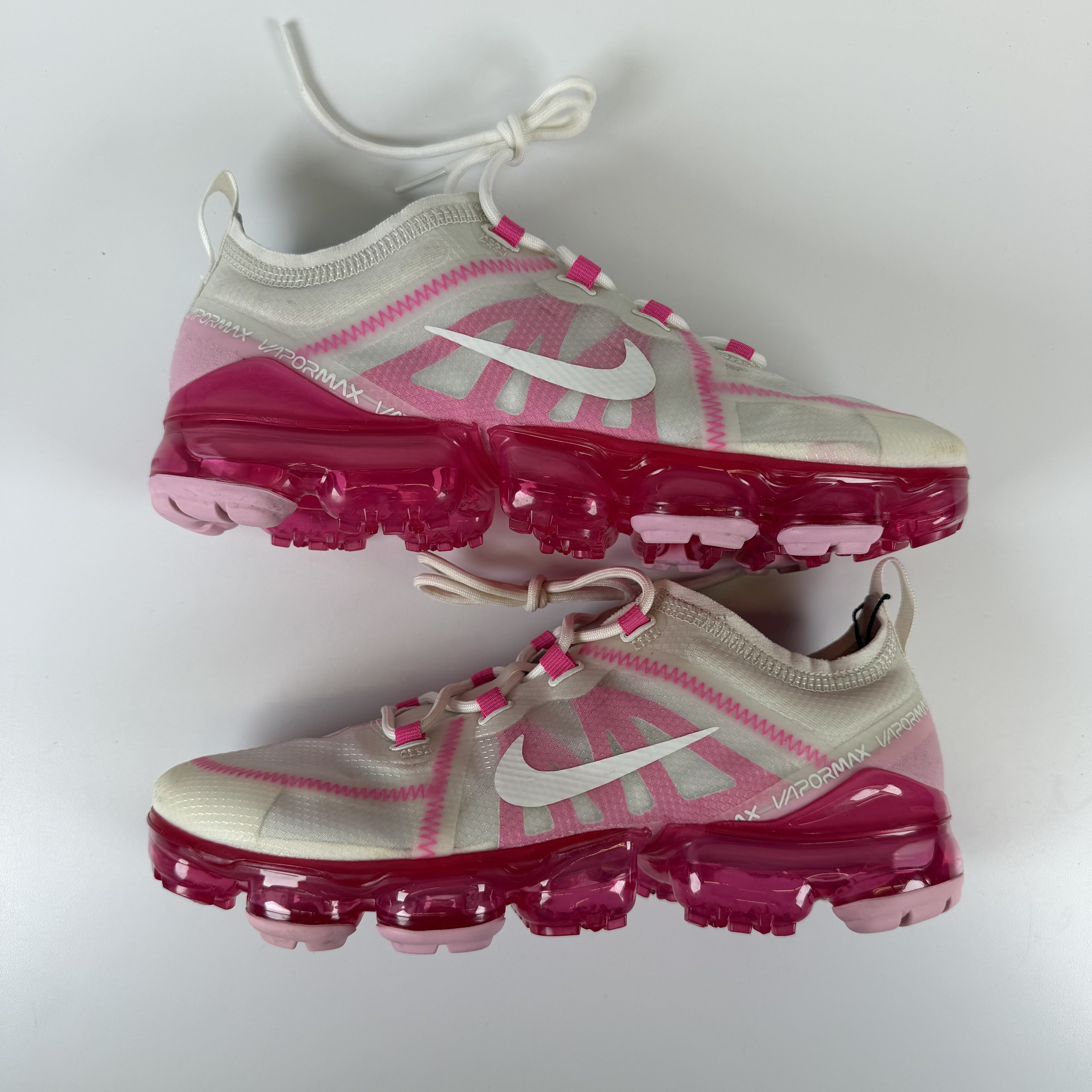 SP6488 Nike Air VaporMax 2019 Summit White Pink Rise (Women's)