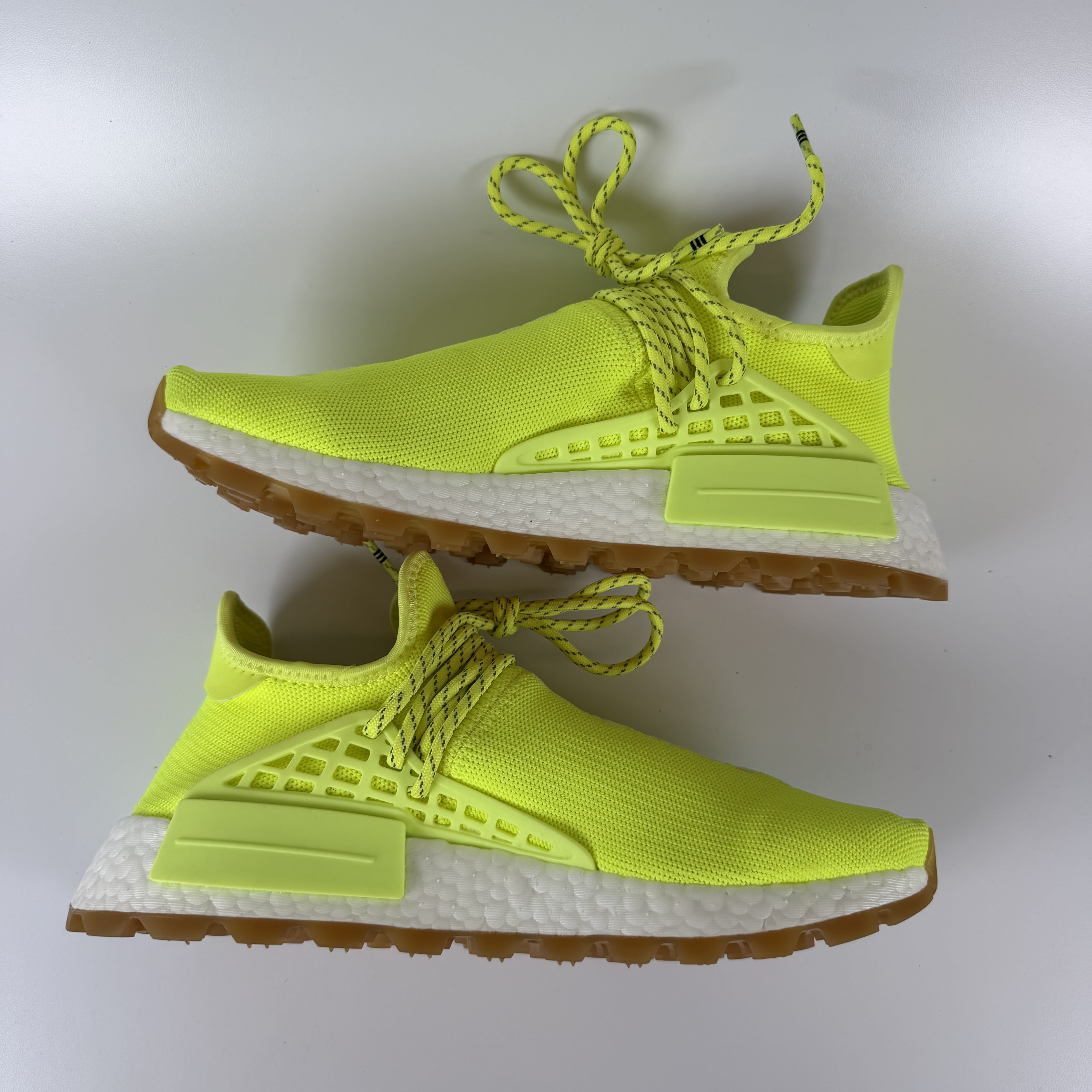 SP6490 adidas NMD Hu Trail Pharrell Now Is Her Time Solar Yellow