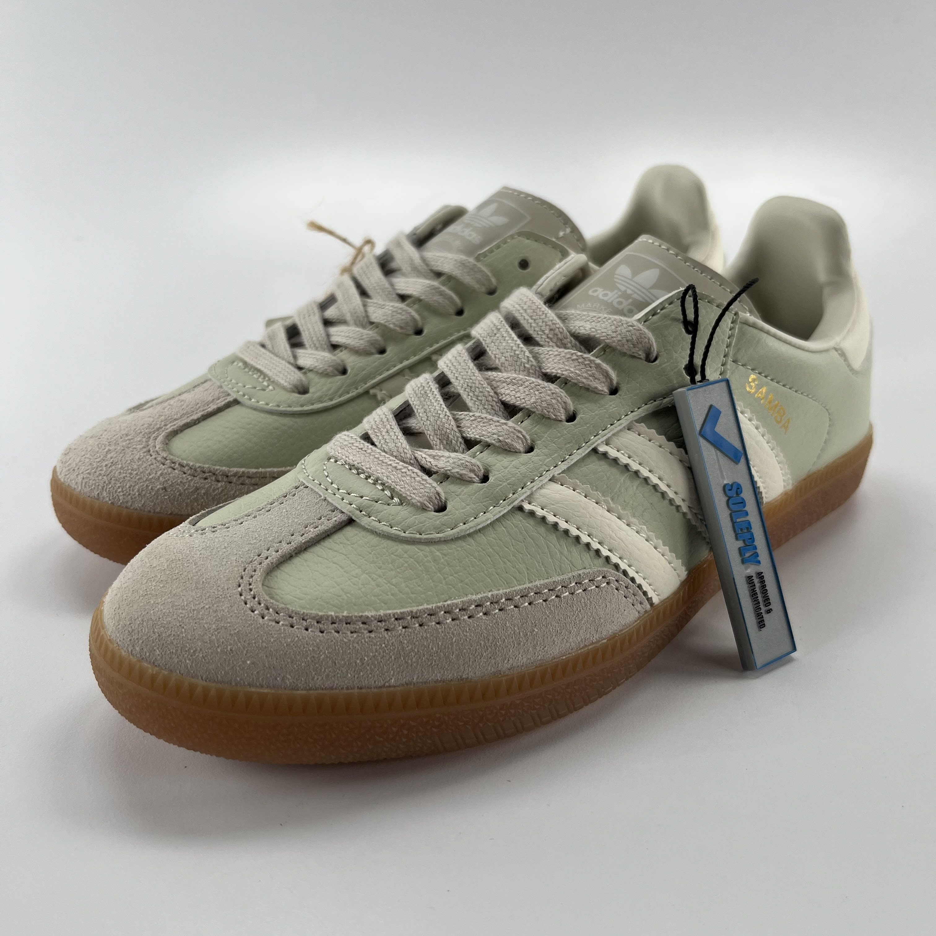 339832 adidas Samba OG Aluminum Gum (Women's)