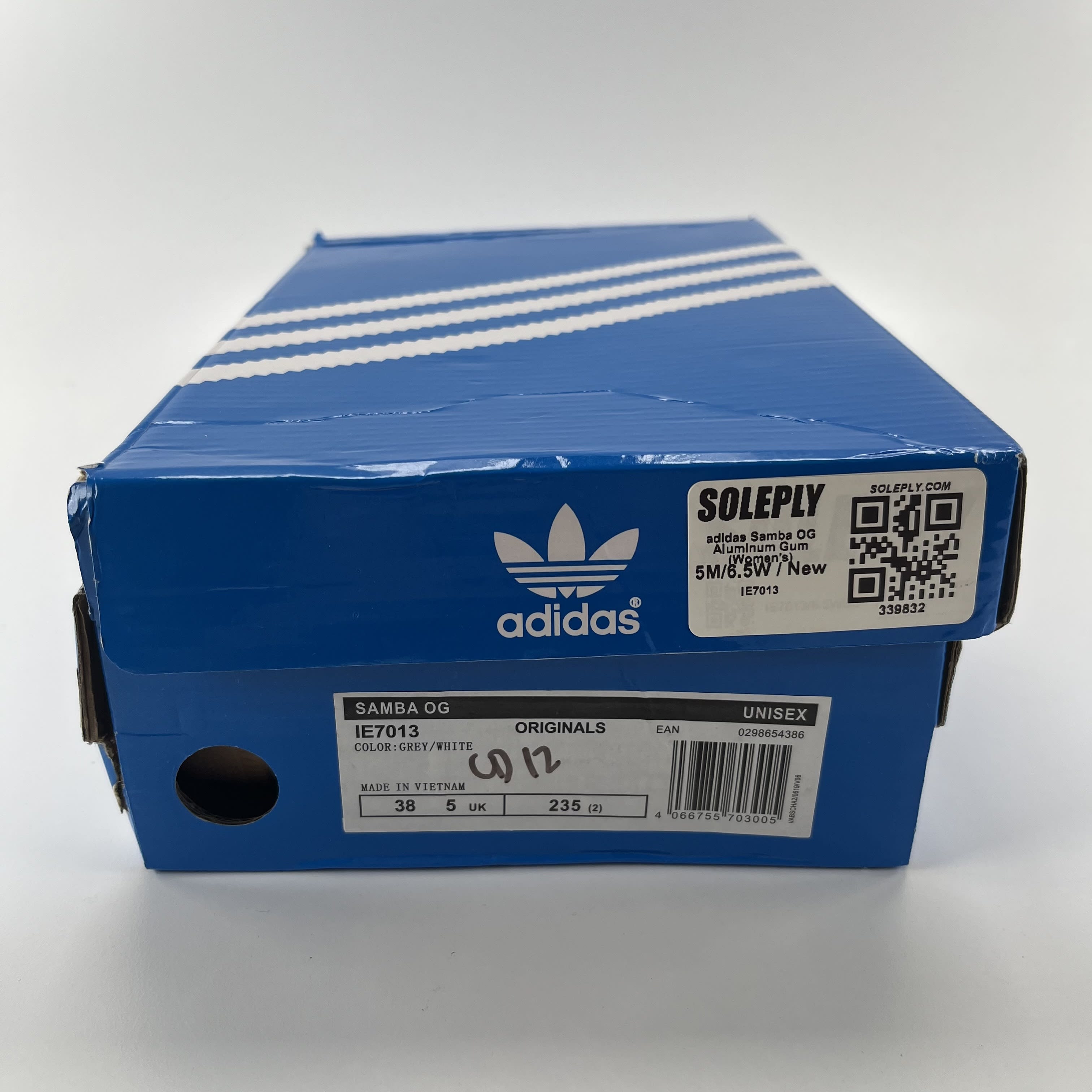 339832 adidas Samba OG Aluminum Gum (Women's)