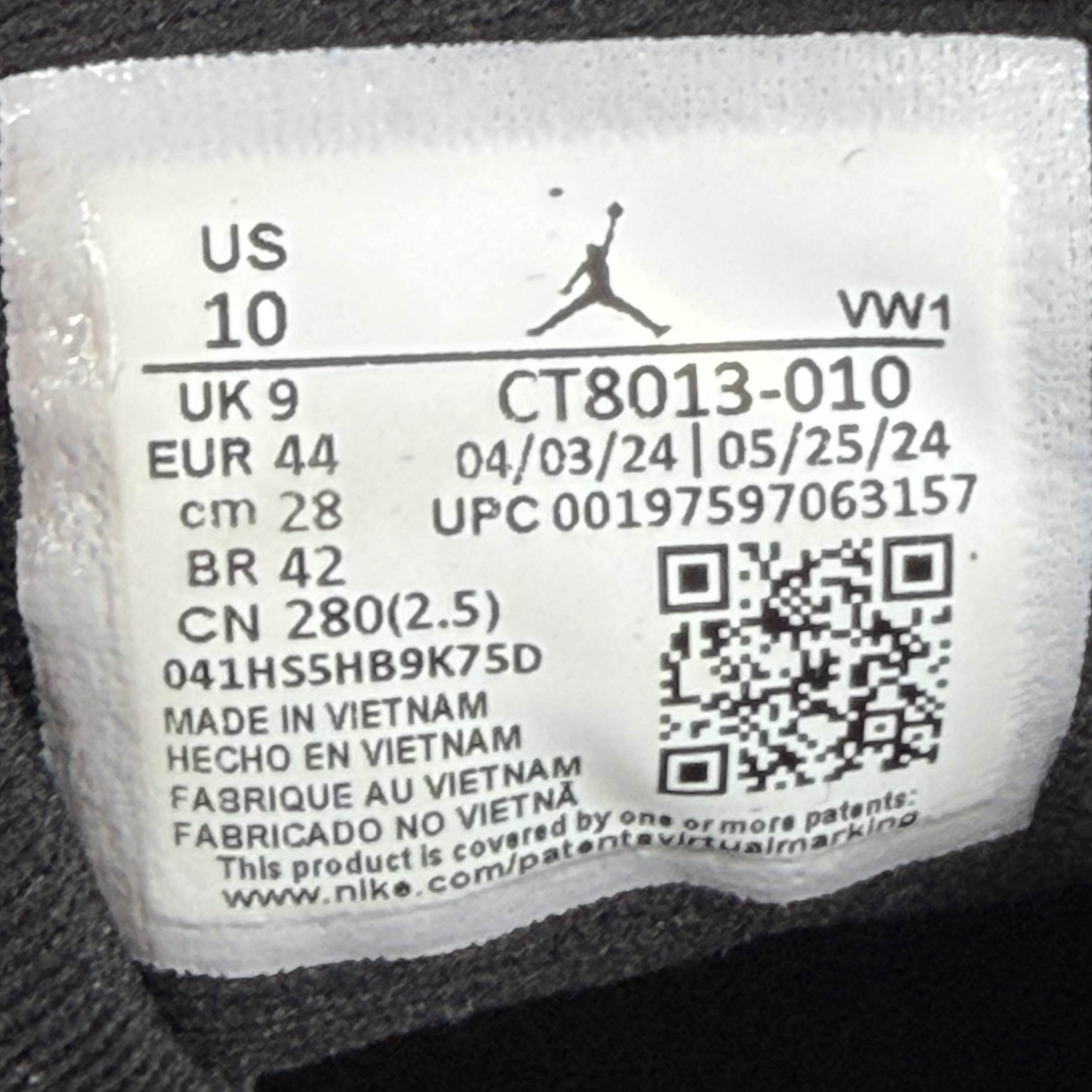 624799 Jordan 12 Retro Barons