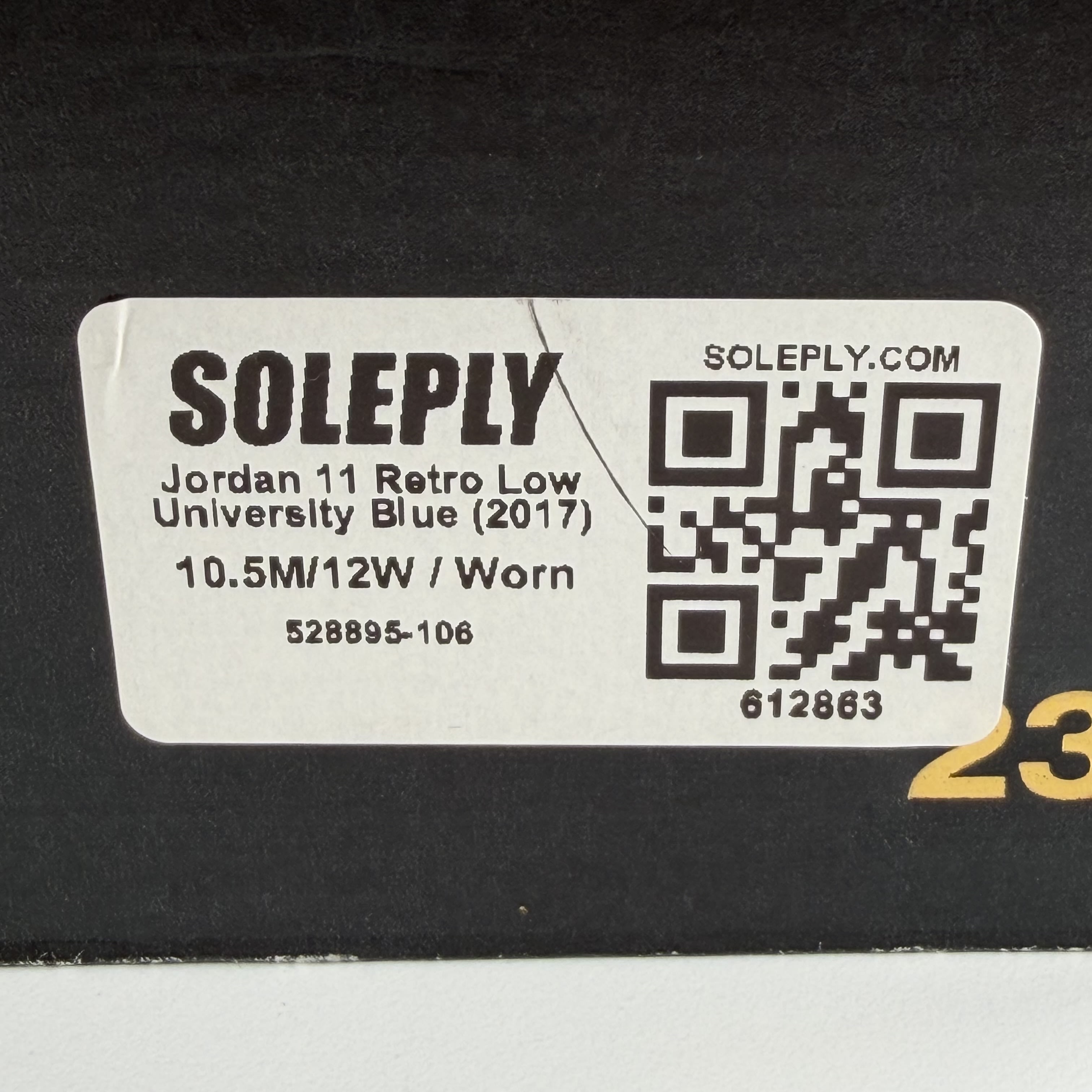 612863 Jordan 11 Retro Low University Blue (2017)