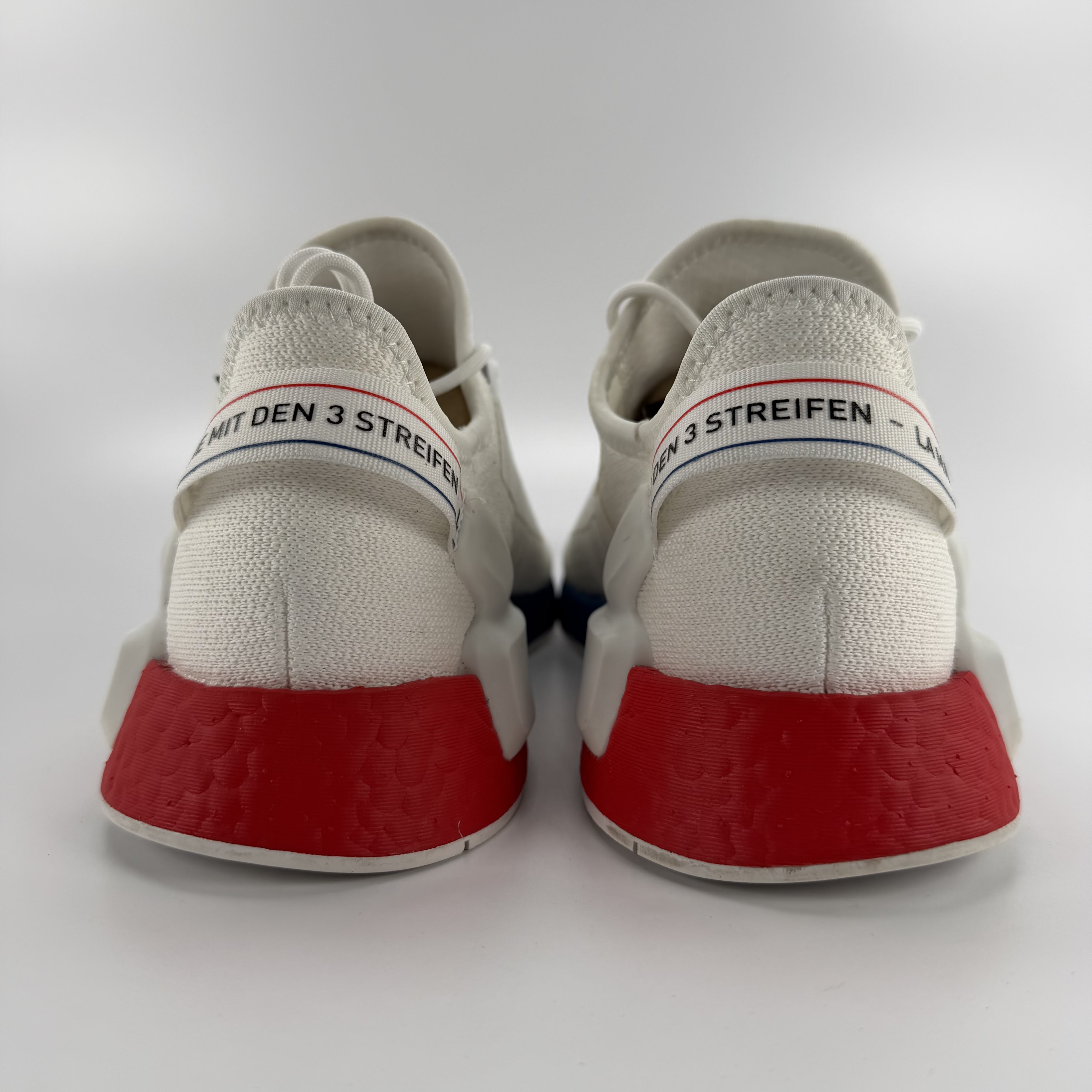 SP503 adidas NMD R1 White Red Blue