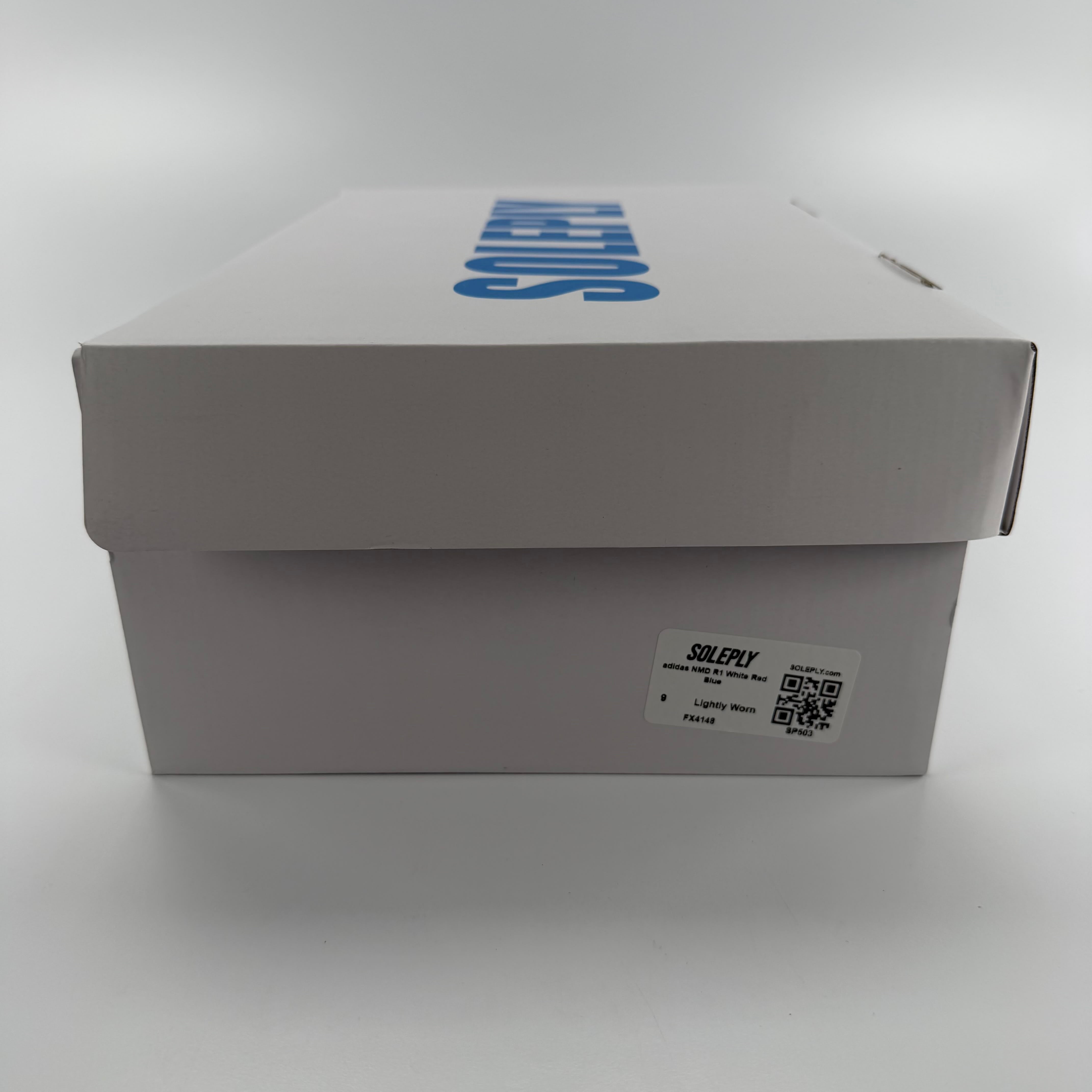 SP503 adidas NMD R1 White Red Blue