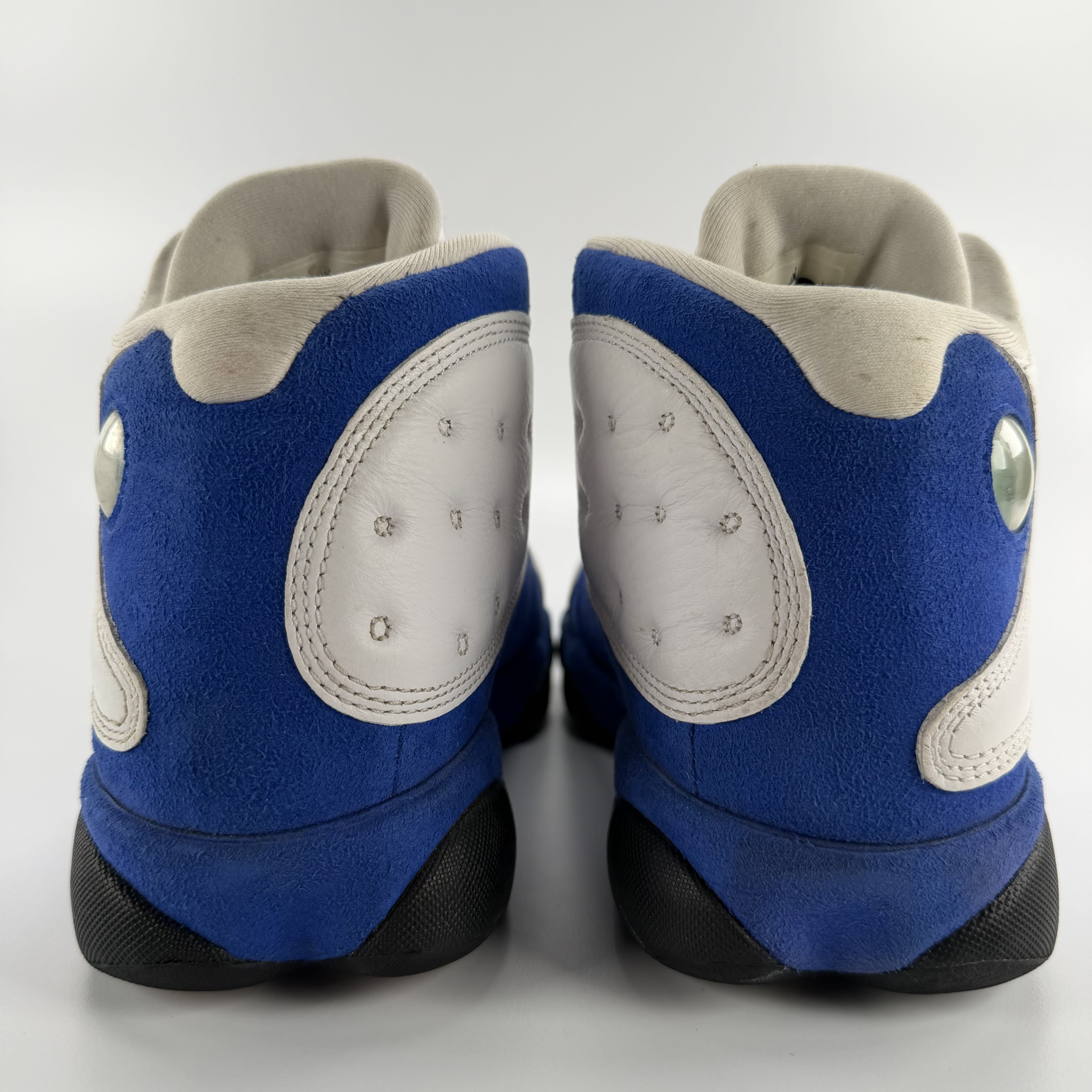 786749 Jordan 13 Retro White Hyper Royal Black