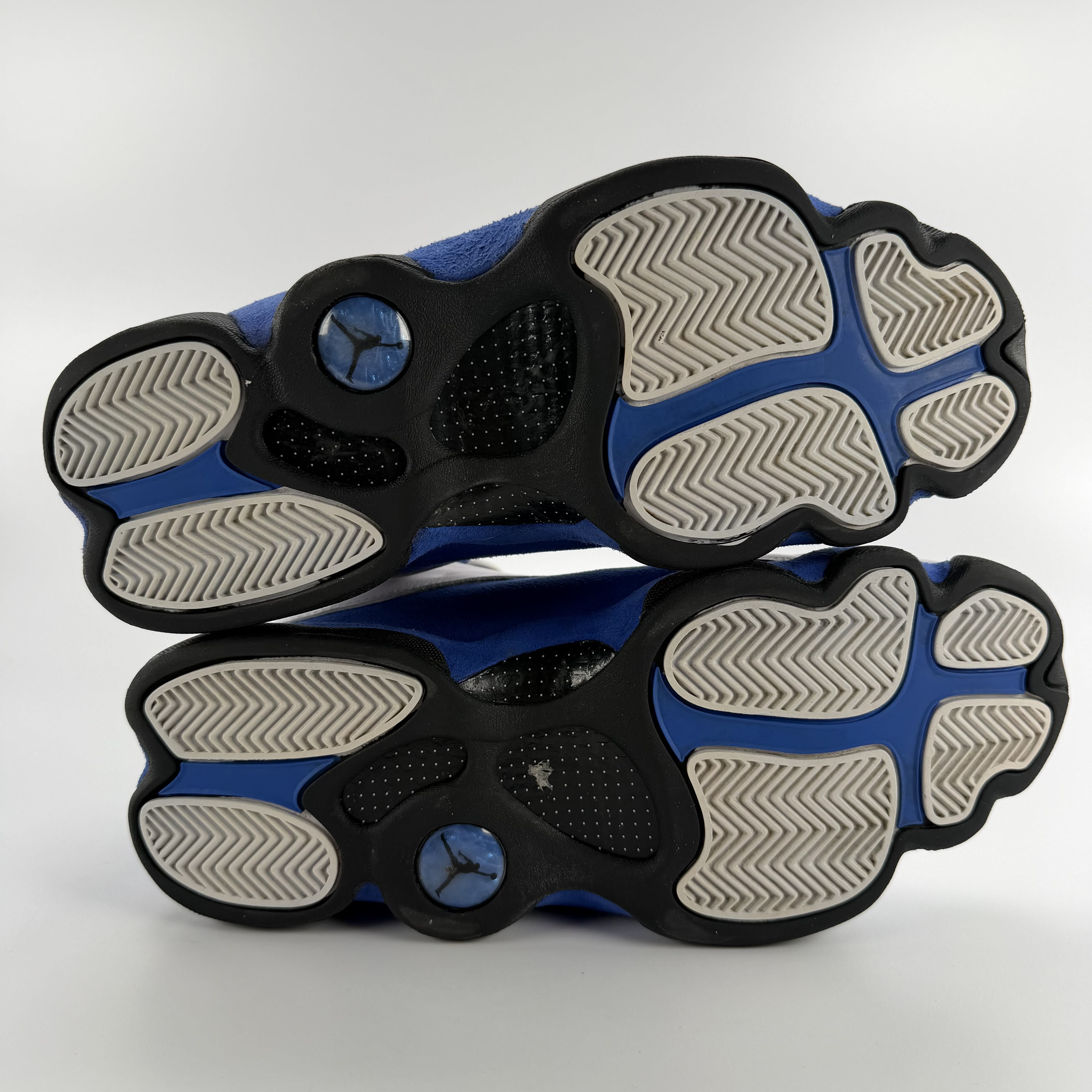 786749 Jordan 13 Retro White Hyper Royal Black