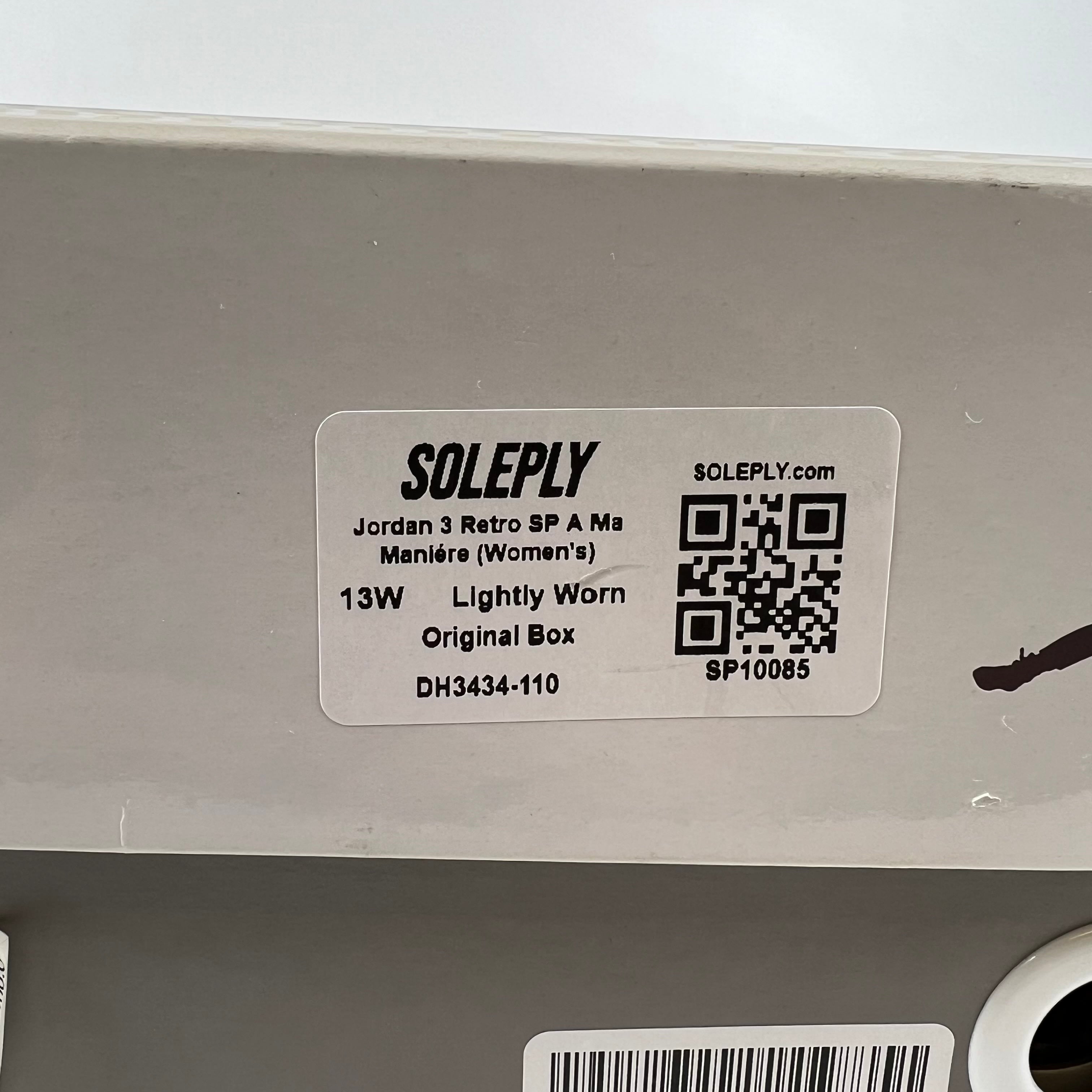 SP10085 Jordan 3 Retro SP A Ma Maniére (Women's)