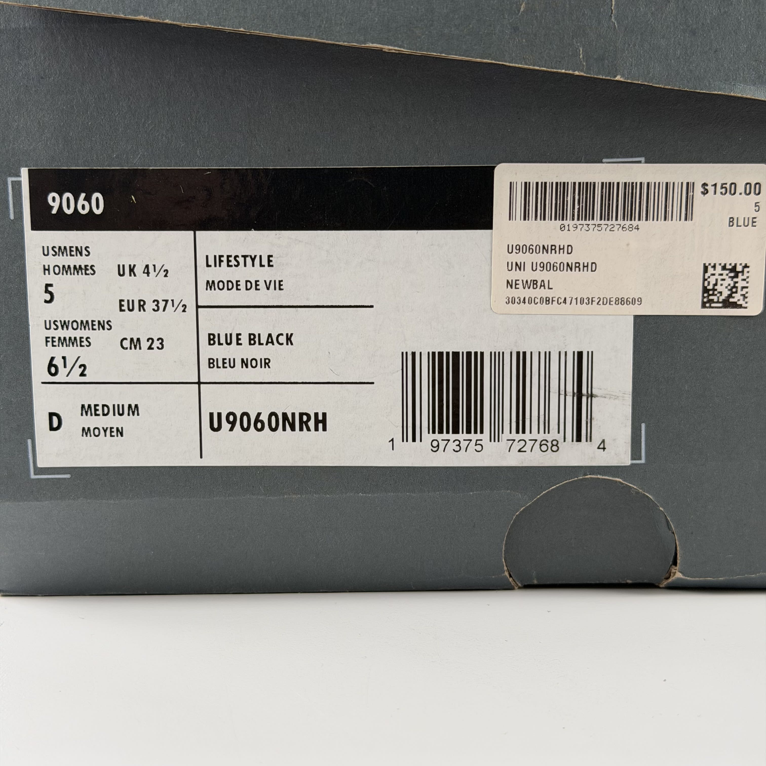 262052 New Balance 9060 Dark Royal Brown