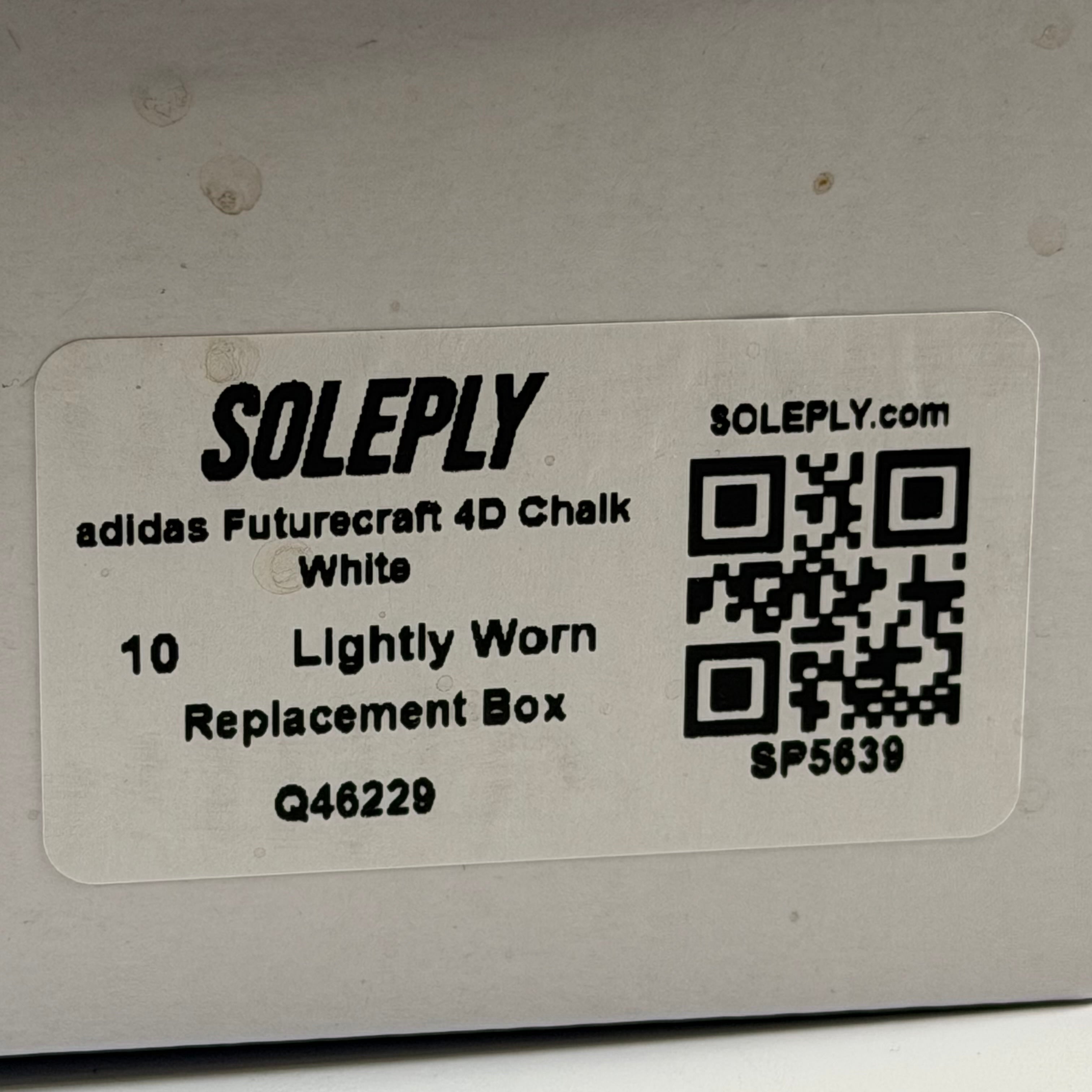 SP5639 adidas Futurecraft 4D Chalk White