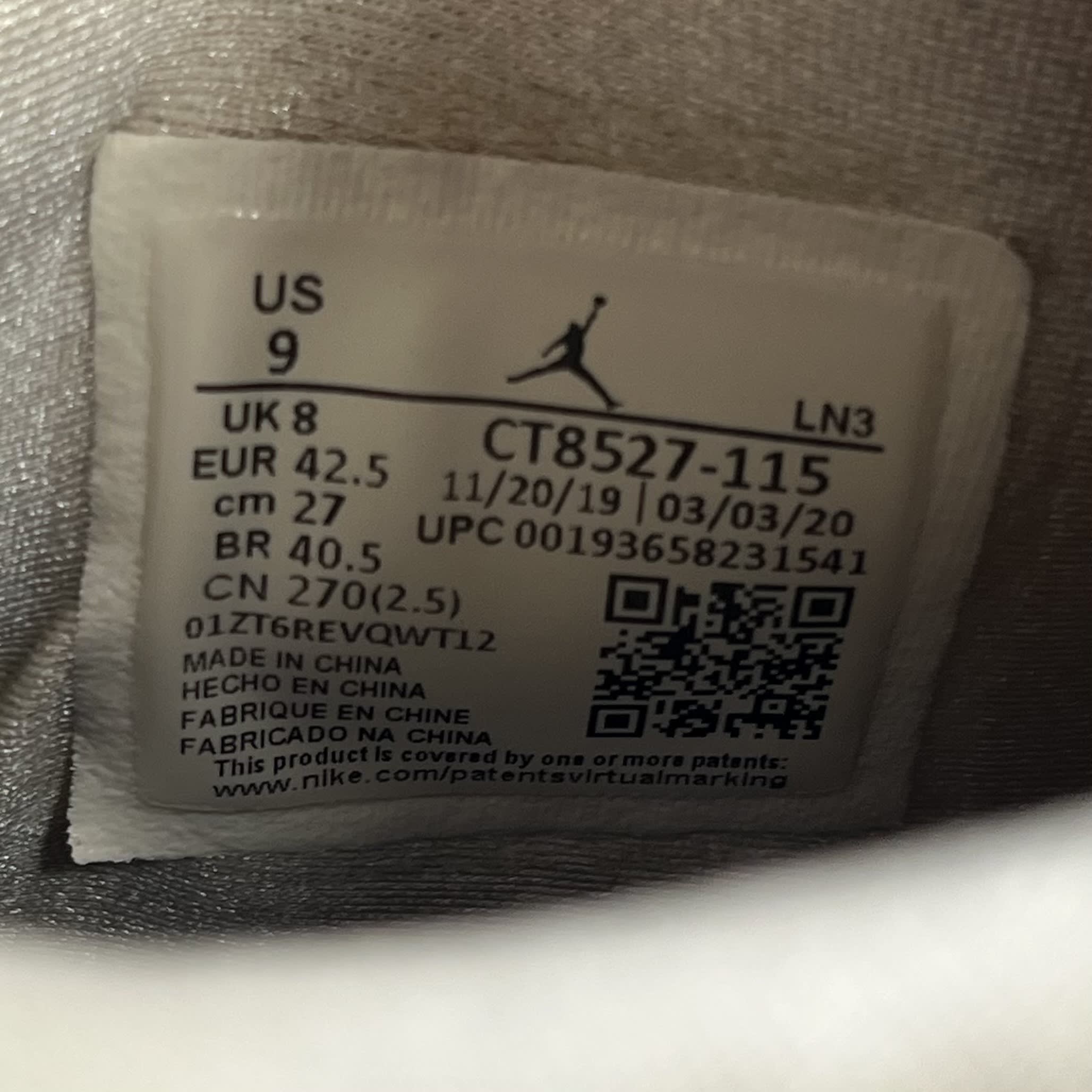 757586 Jordan 4 Retro Metallic Purple
