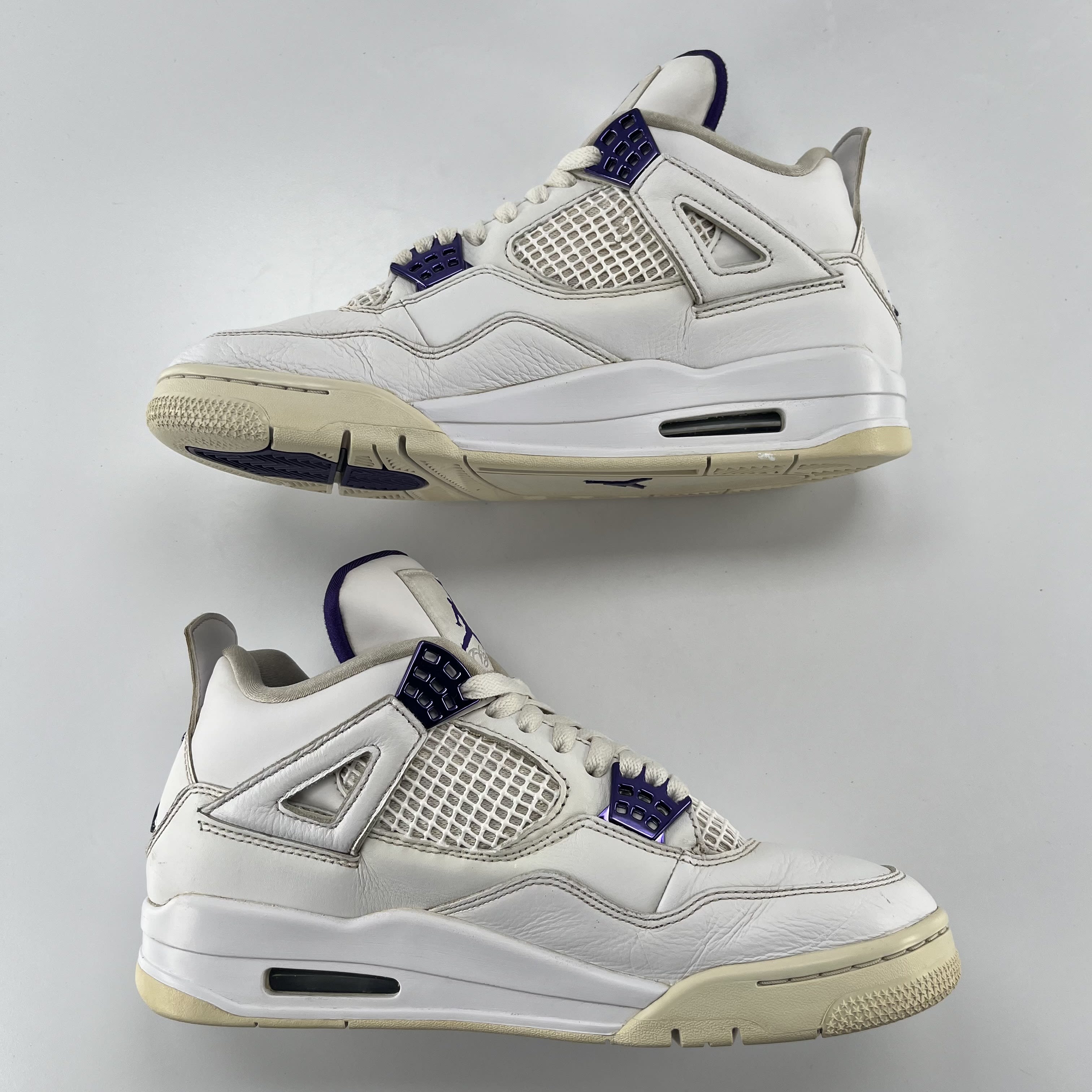 757586 Jordan 4 Retro Metallic Purple