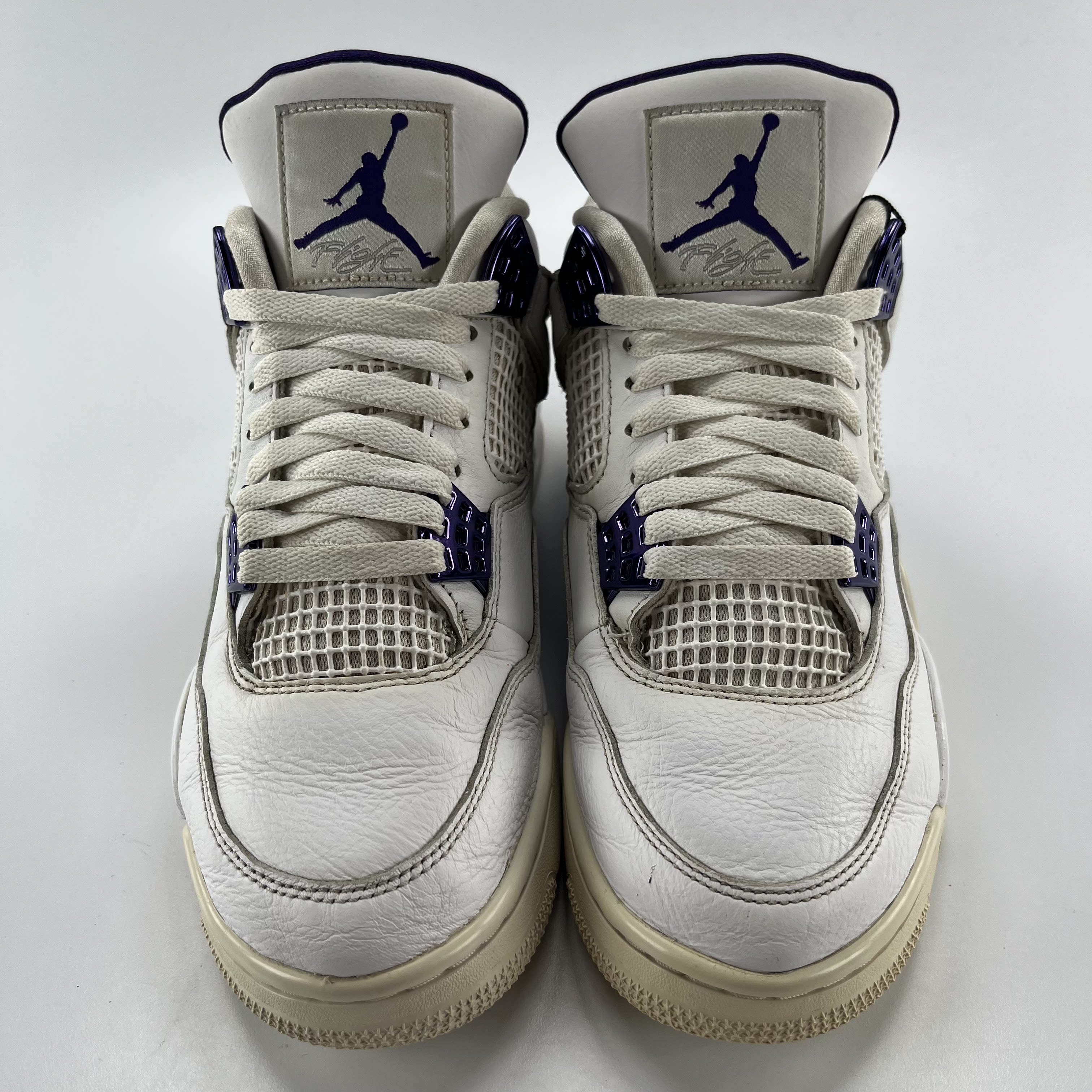 757586 Jordan 4 Retro Metallic Purple
