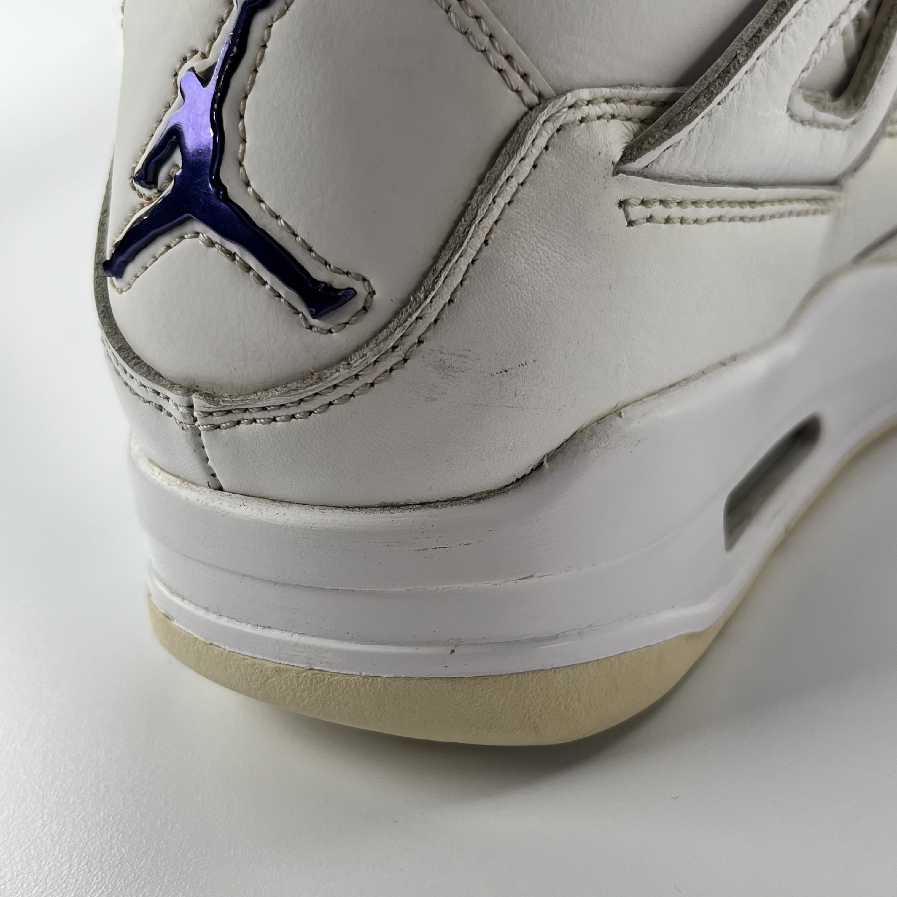 757586 Jordan 4 Retro Metallic Purple