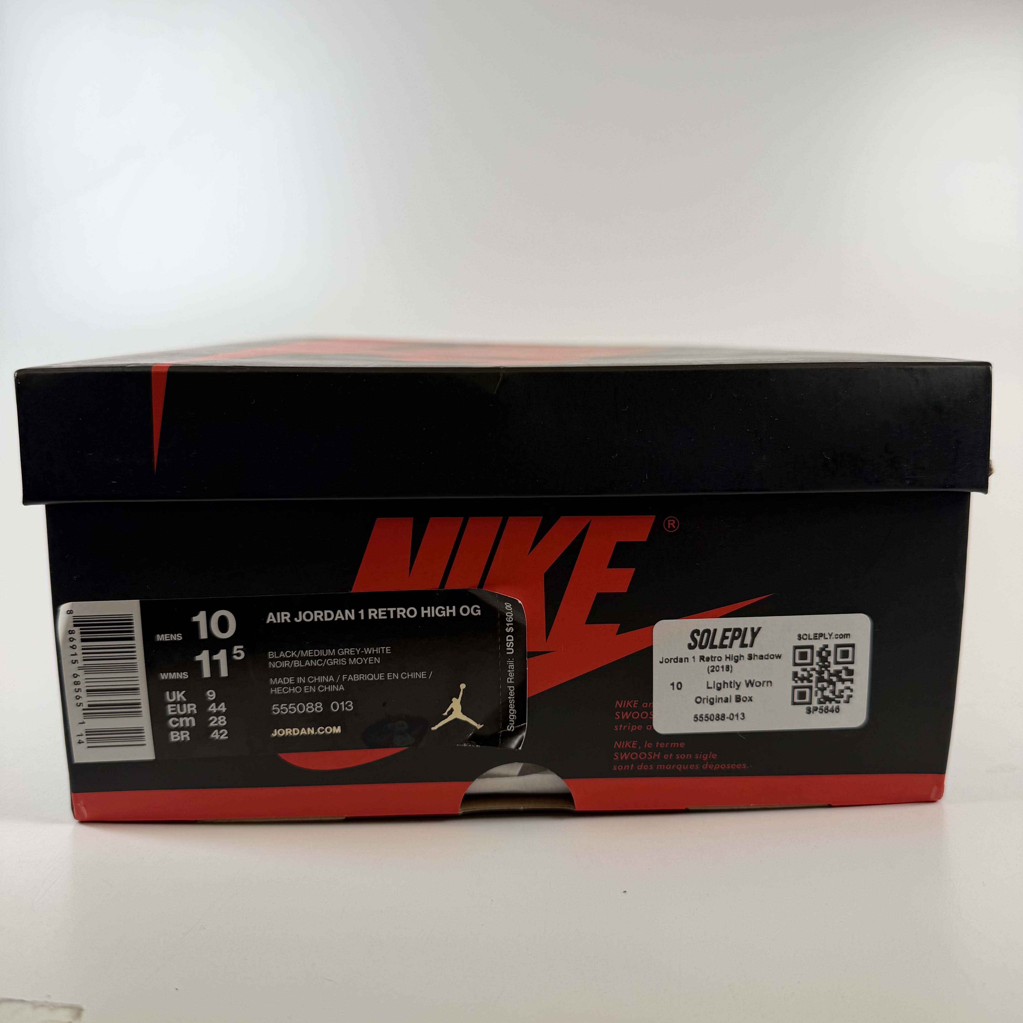 SP5646 Jordan 1 Retro High Shadow (2018)