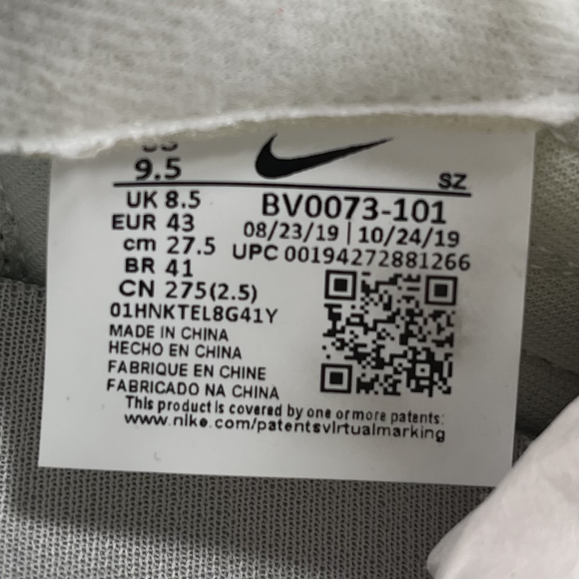 349707 Nike LD Waffle sacai White Nylon
