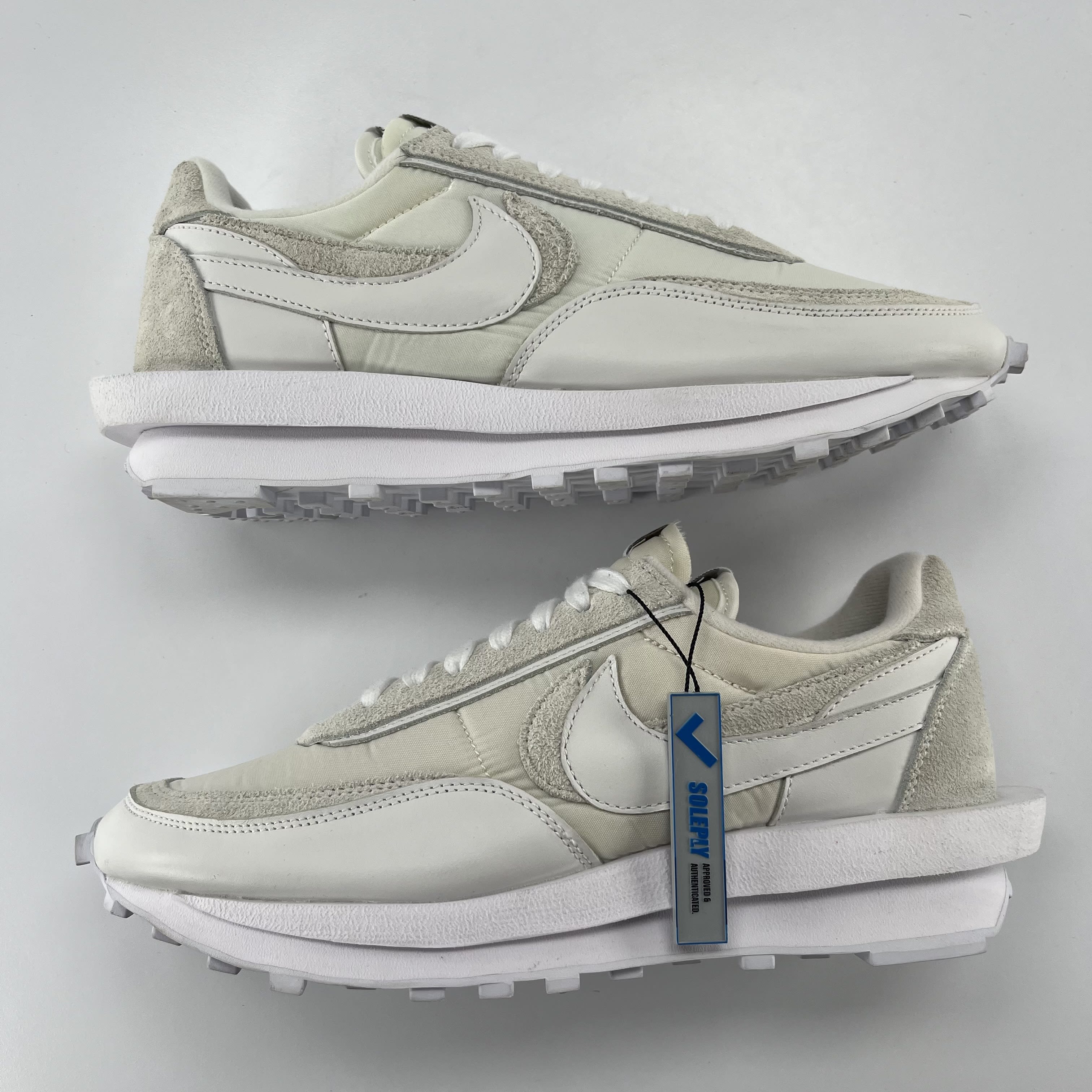 349707 Nike LD Waffle sacai White Nylon