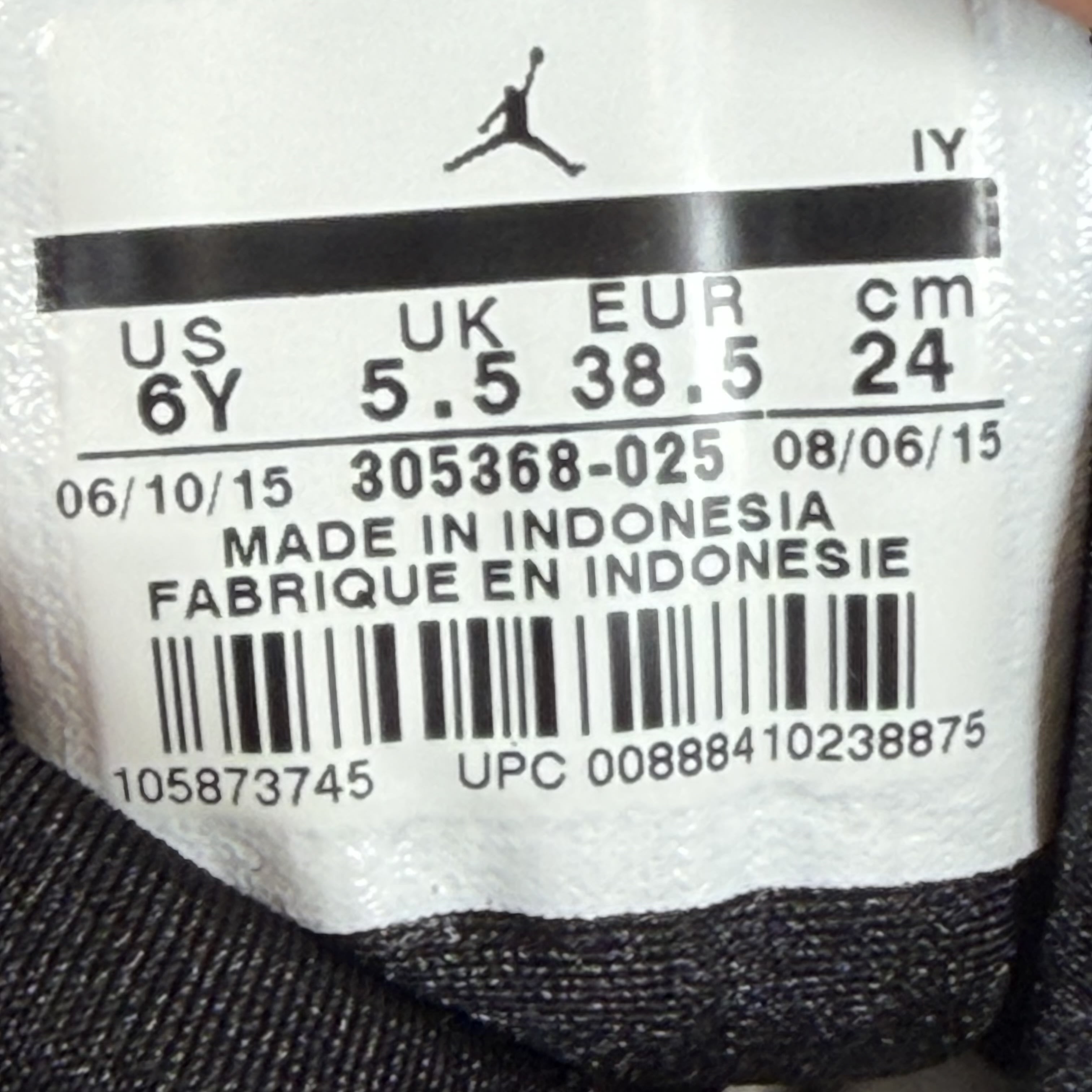 SP8894 Jordan 8 Retro Aqua (2015) (GS)