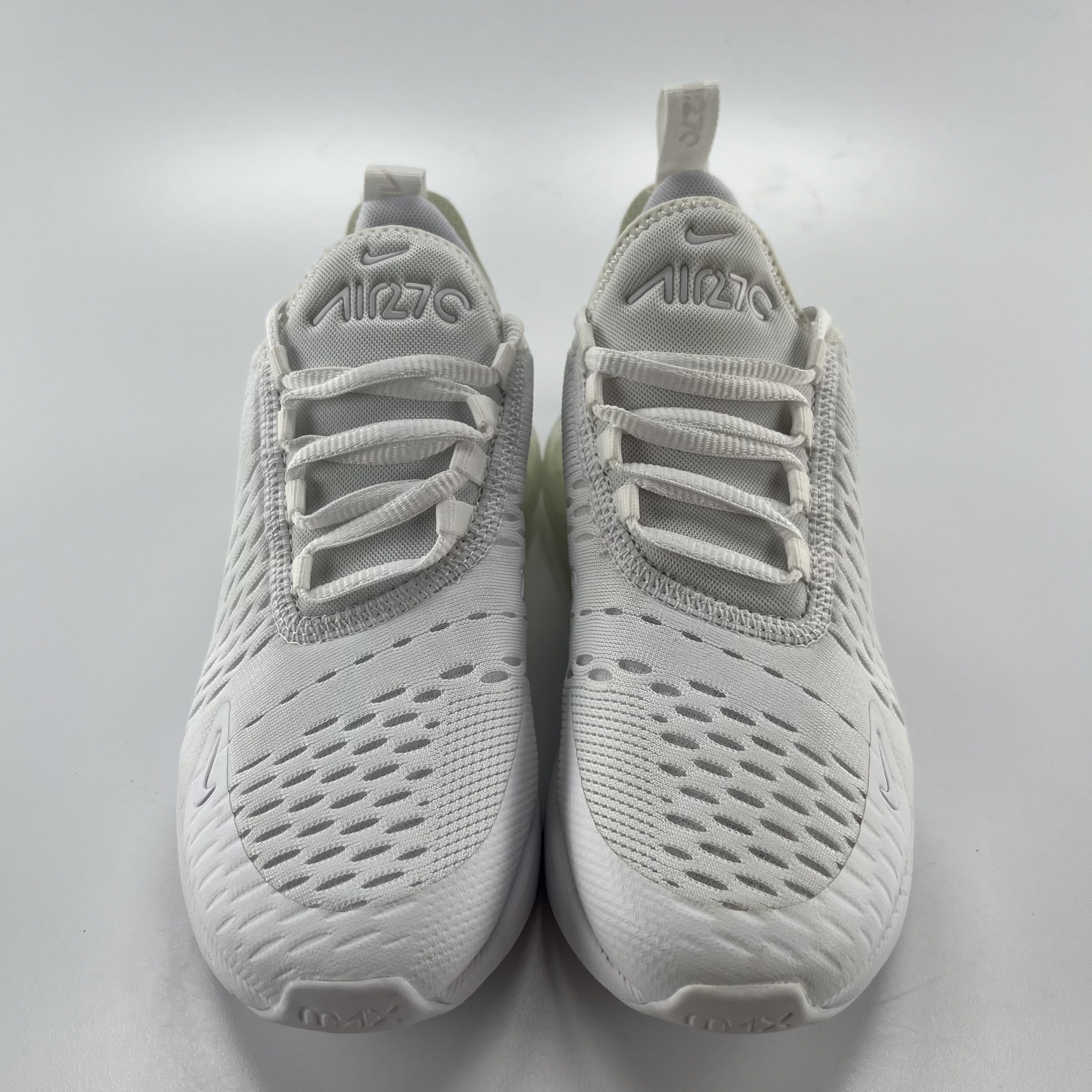 SP1496 Nike Air Max 270 White Metallic Silver (GS)