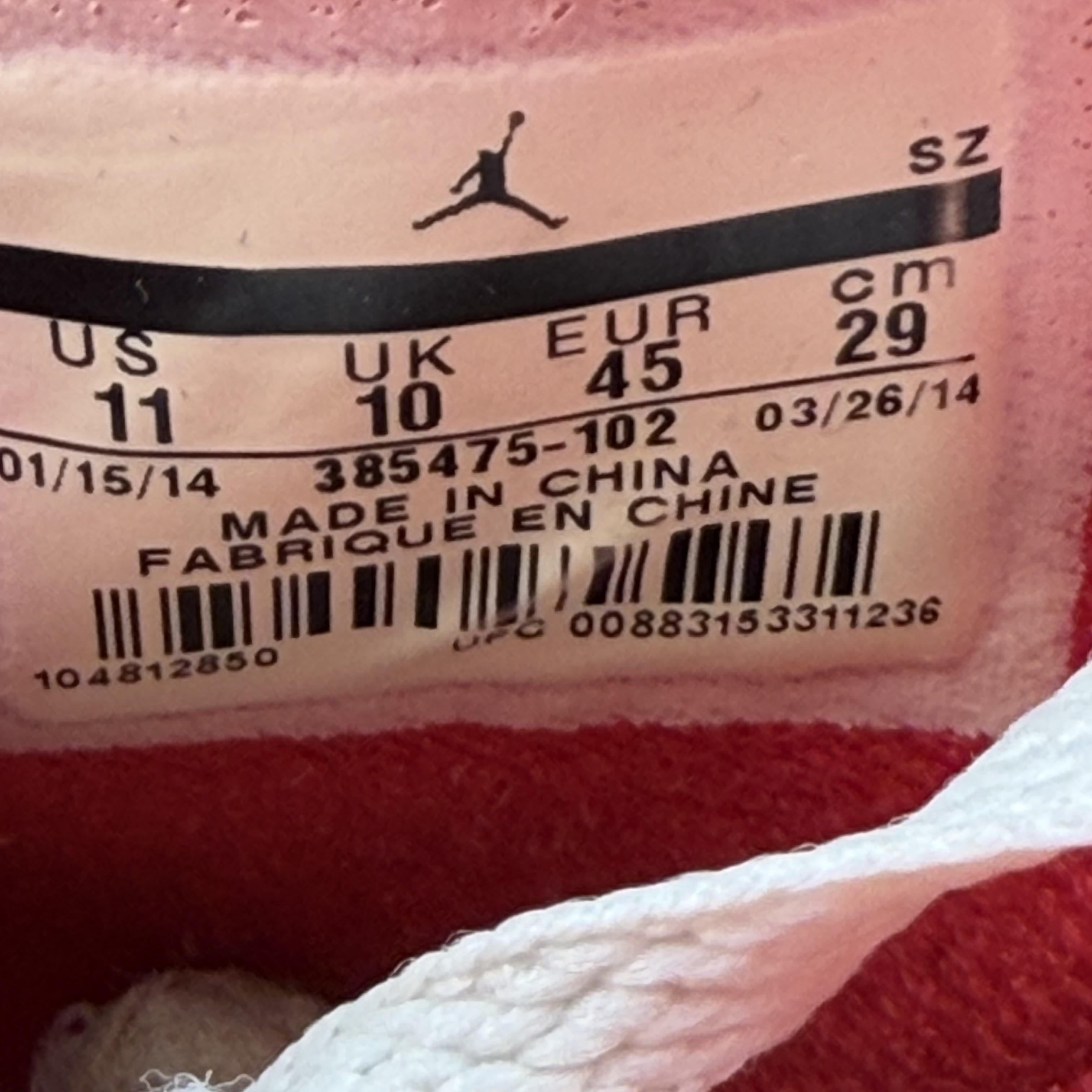 822478 Jordan 2 Retro White Red (2014)
