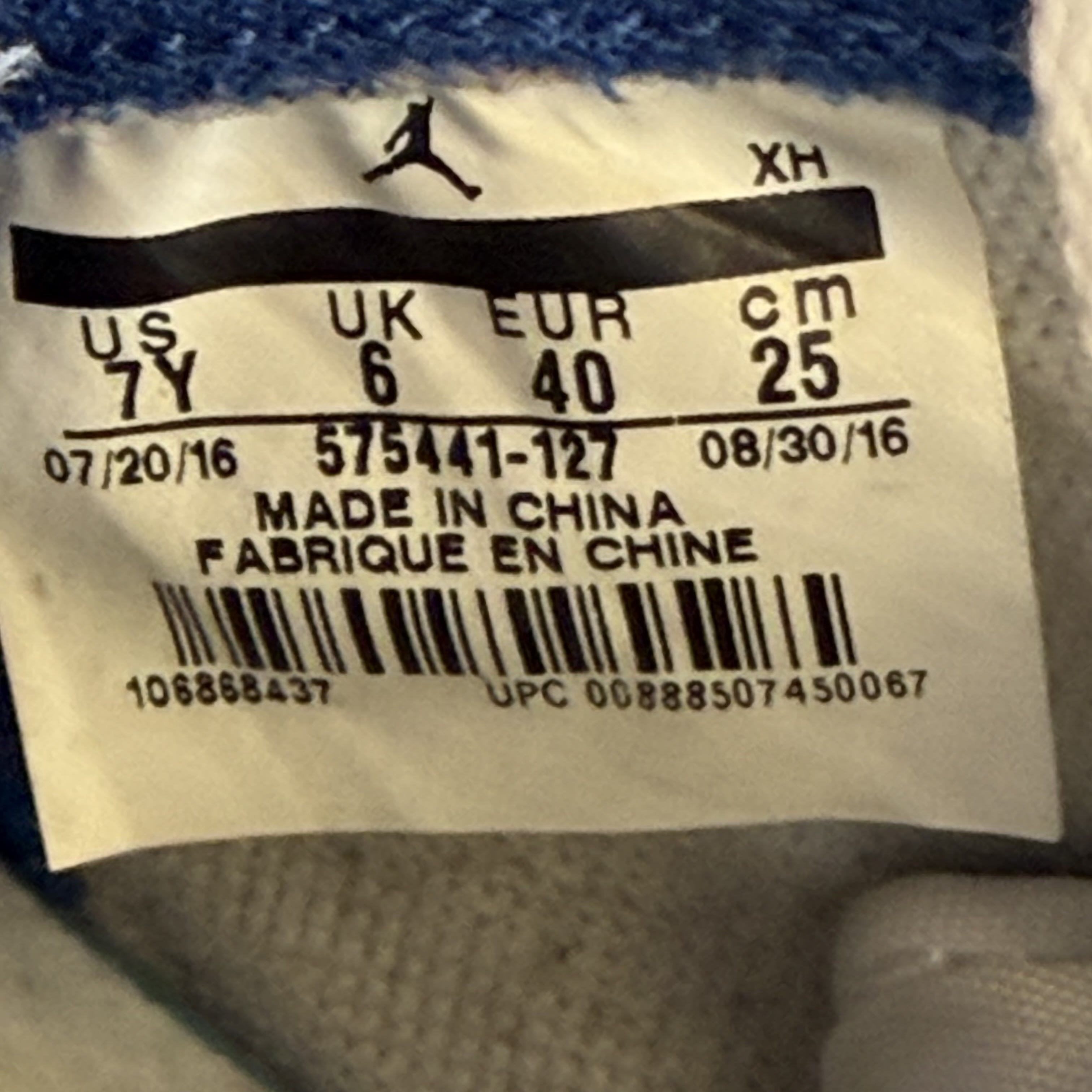 SP5082 Jordan 1 Retro Storm Blue (GS)