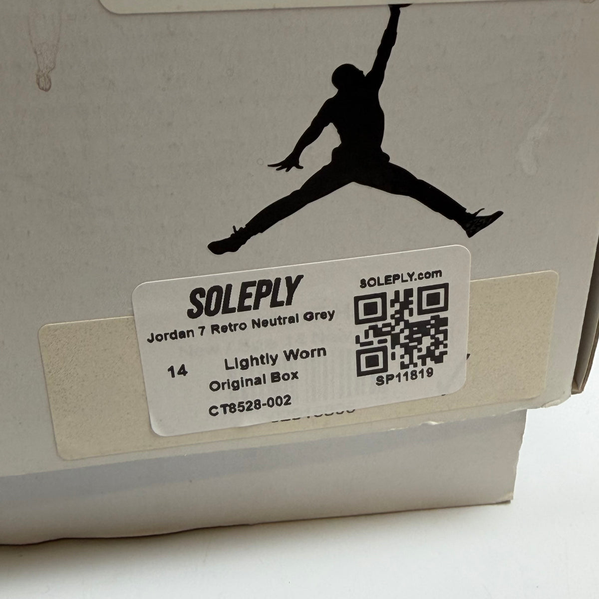 [SP11819] Jordan 7 Retro Neutral Grey