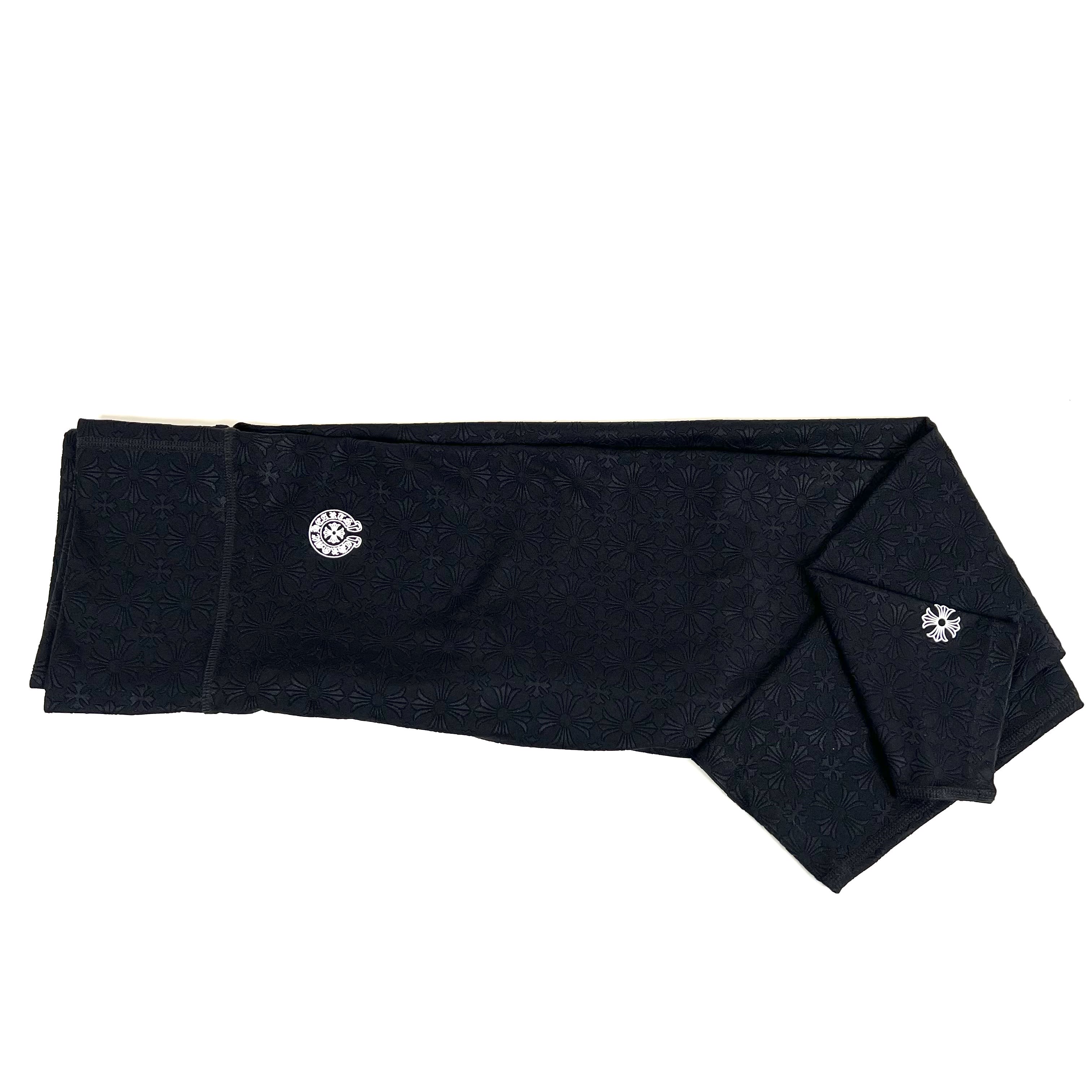 SP11531 Chrome Hearts Women's Black Floral Leggings