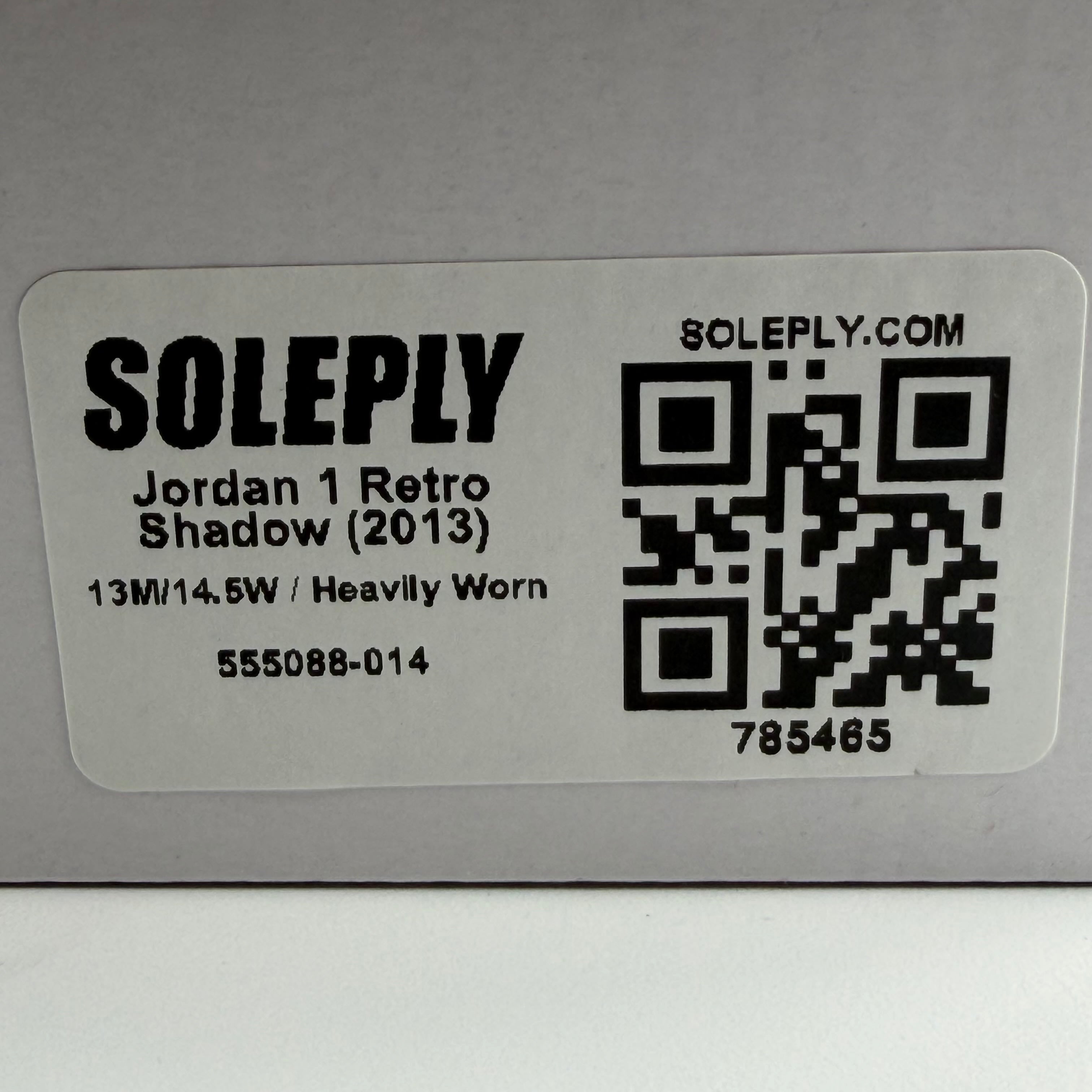 785465 Jordan 1 Retro Shadow (2013)