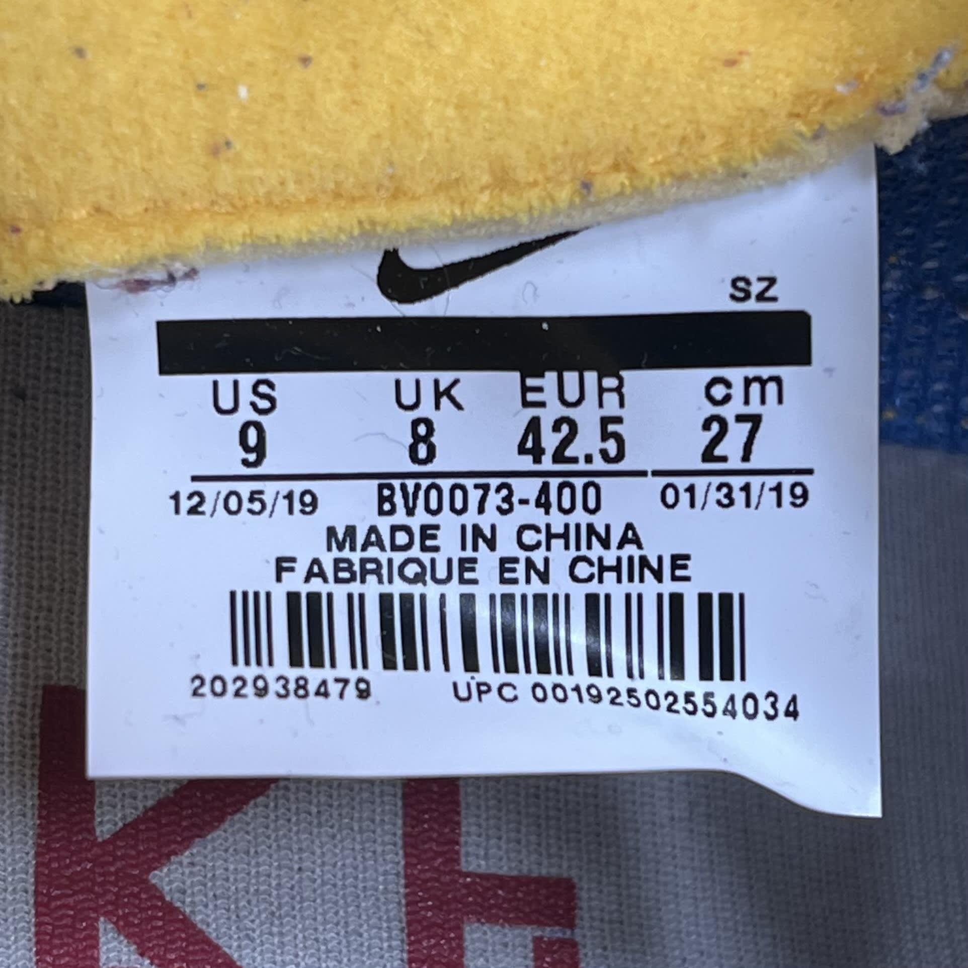 507569 Nike LD Waffle sacai Varsity Blue