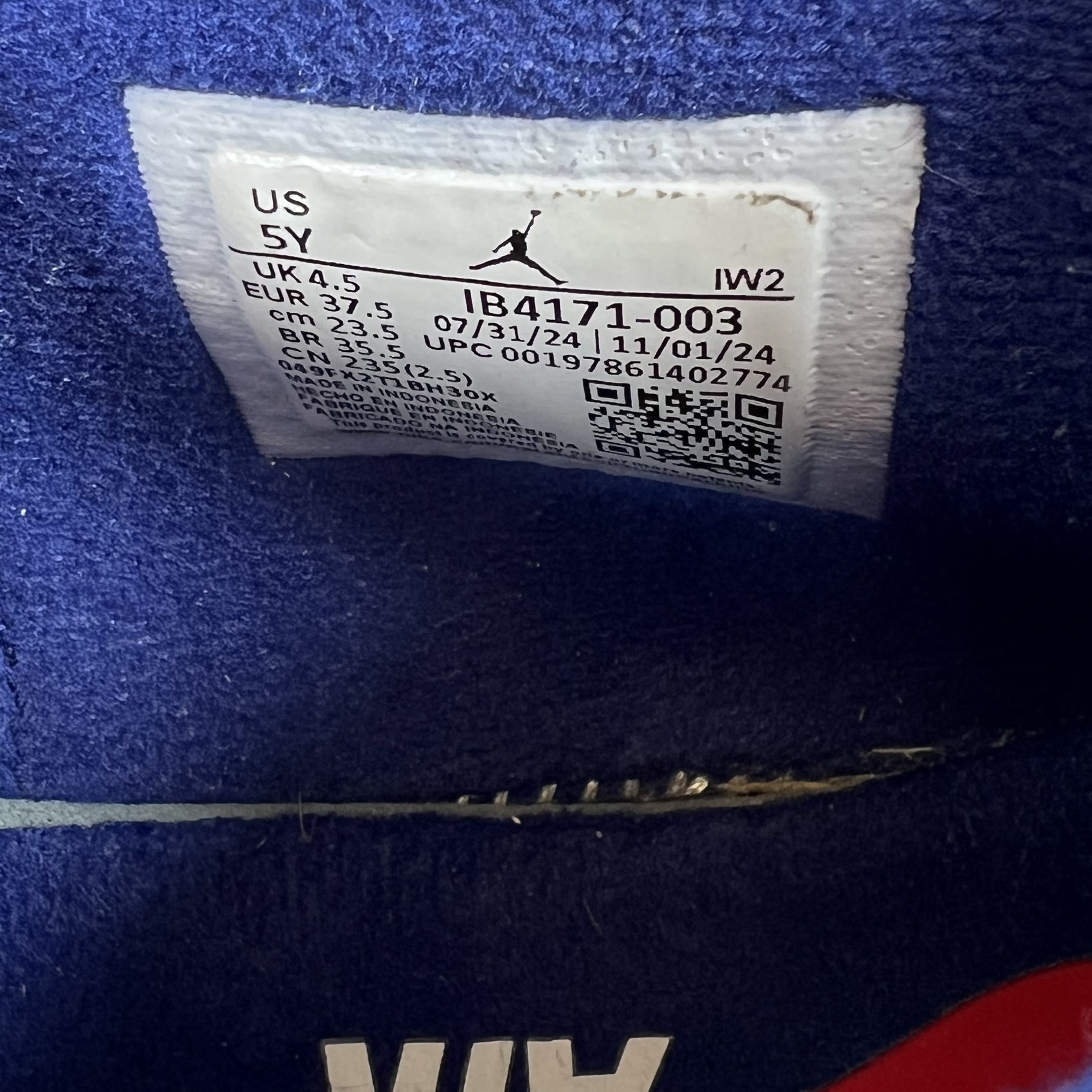 SP10216 Jordan 4 Retro Rare Air (GS)