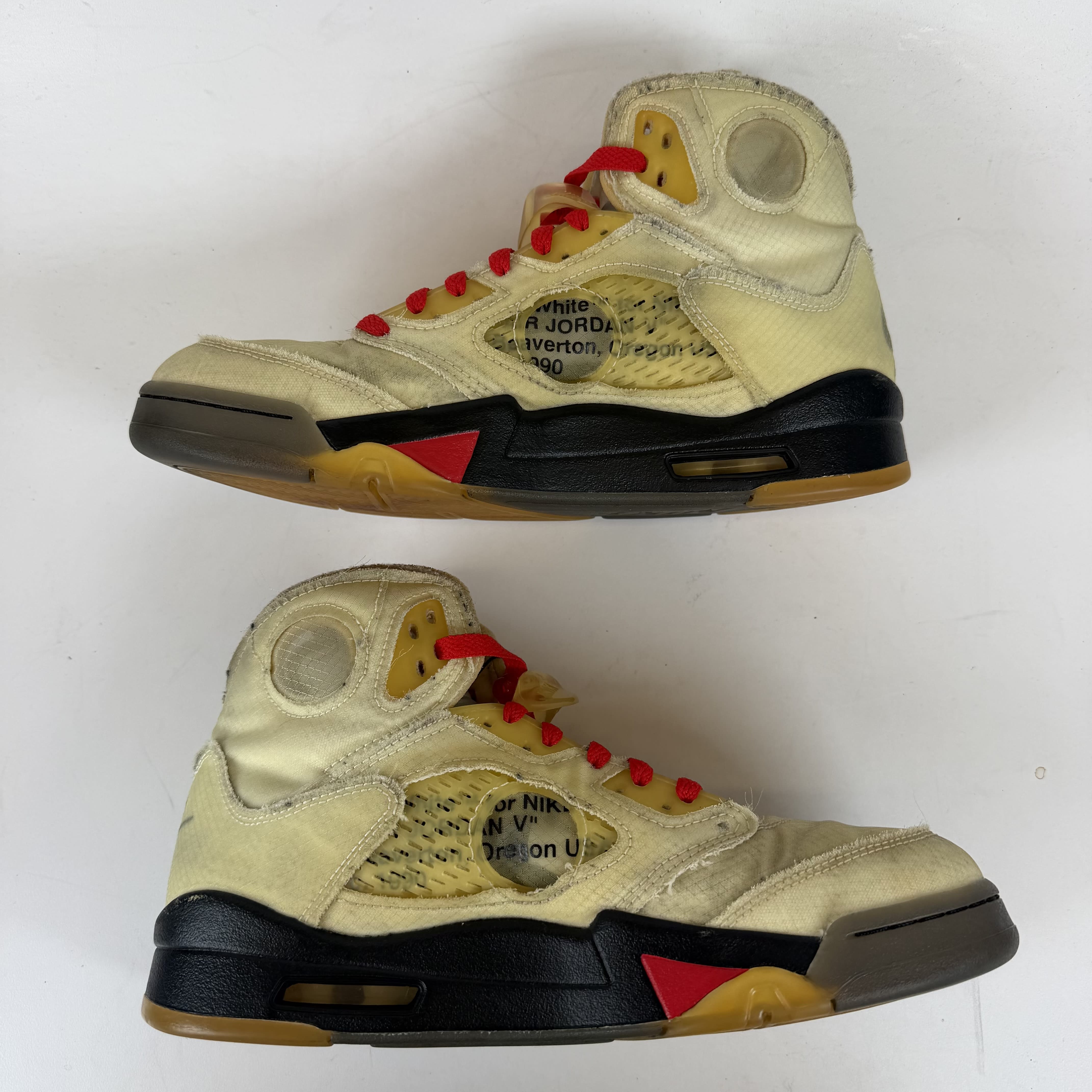 SP5291 Jordan 5 Retro Off-White Sail