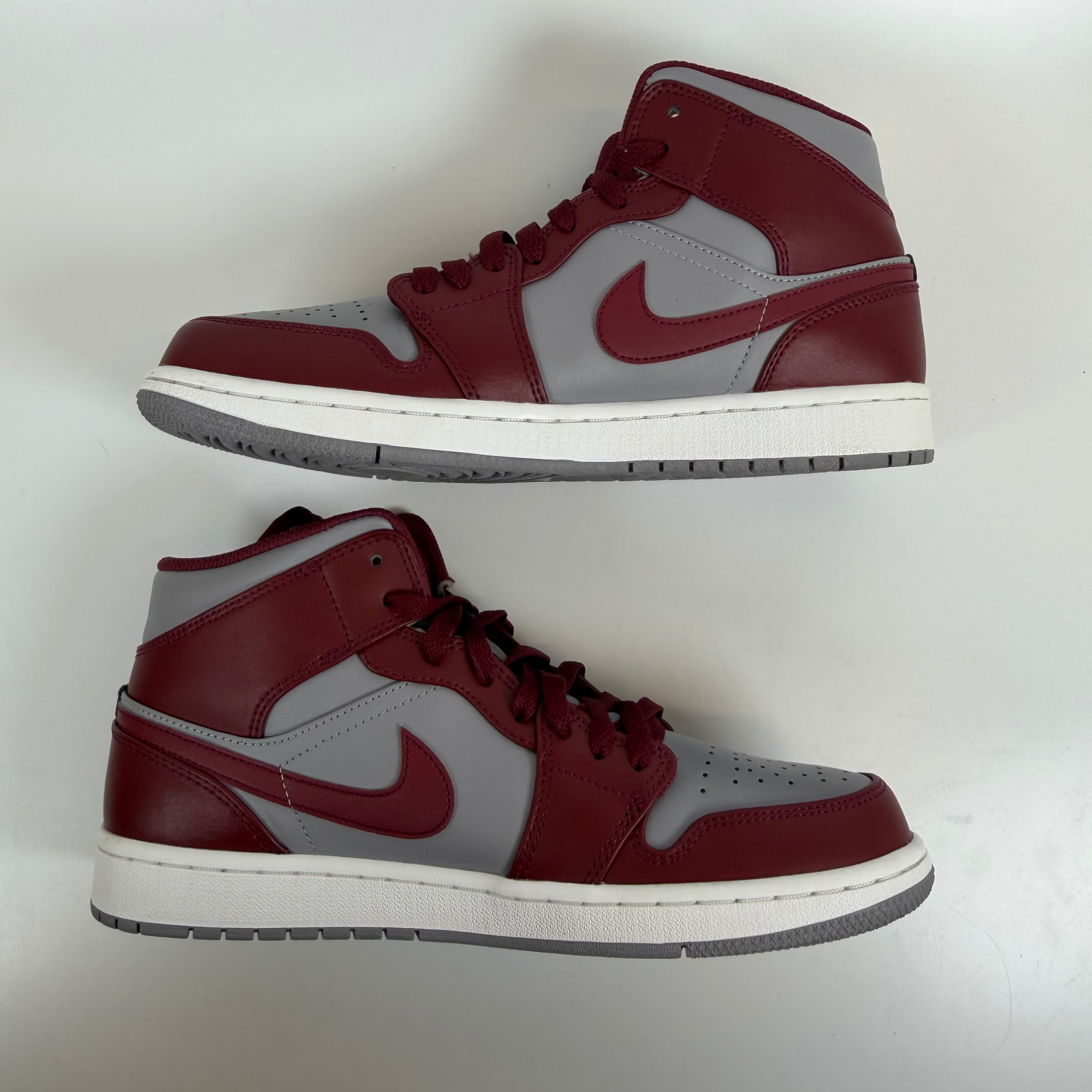 SP8921 Jordan 1 Mid Cherrywood Red