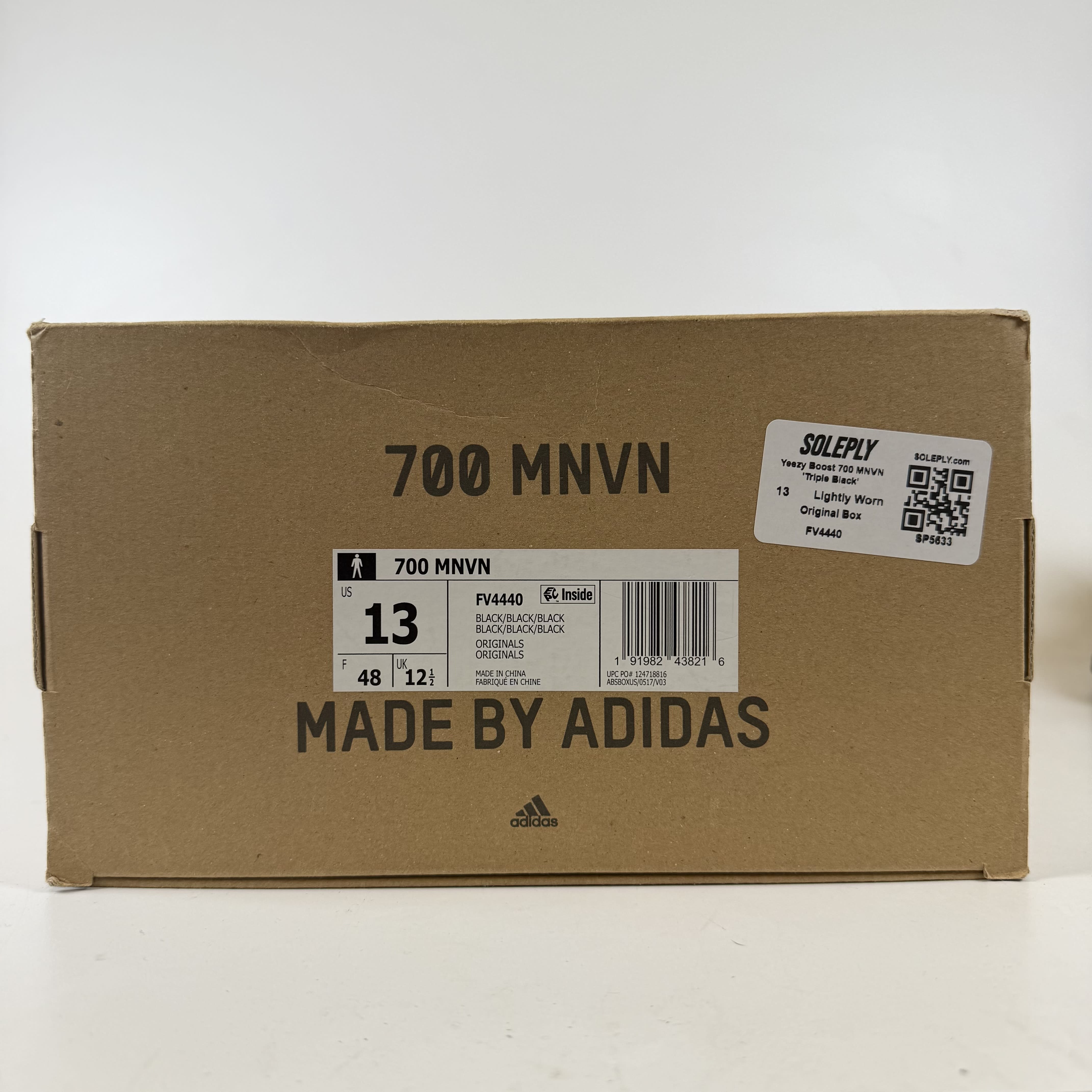 SP5633 Yeezy Boost 700 MNVN 'Triple Black'
