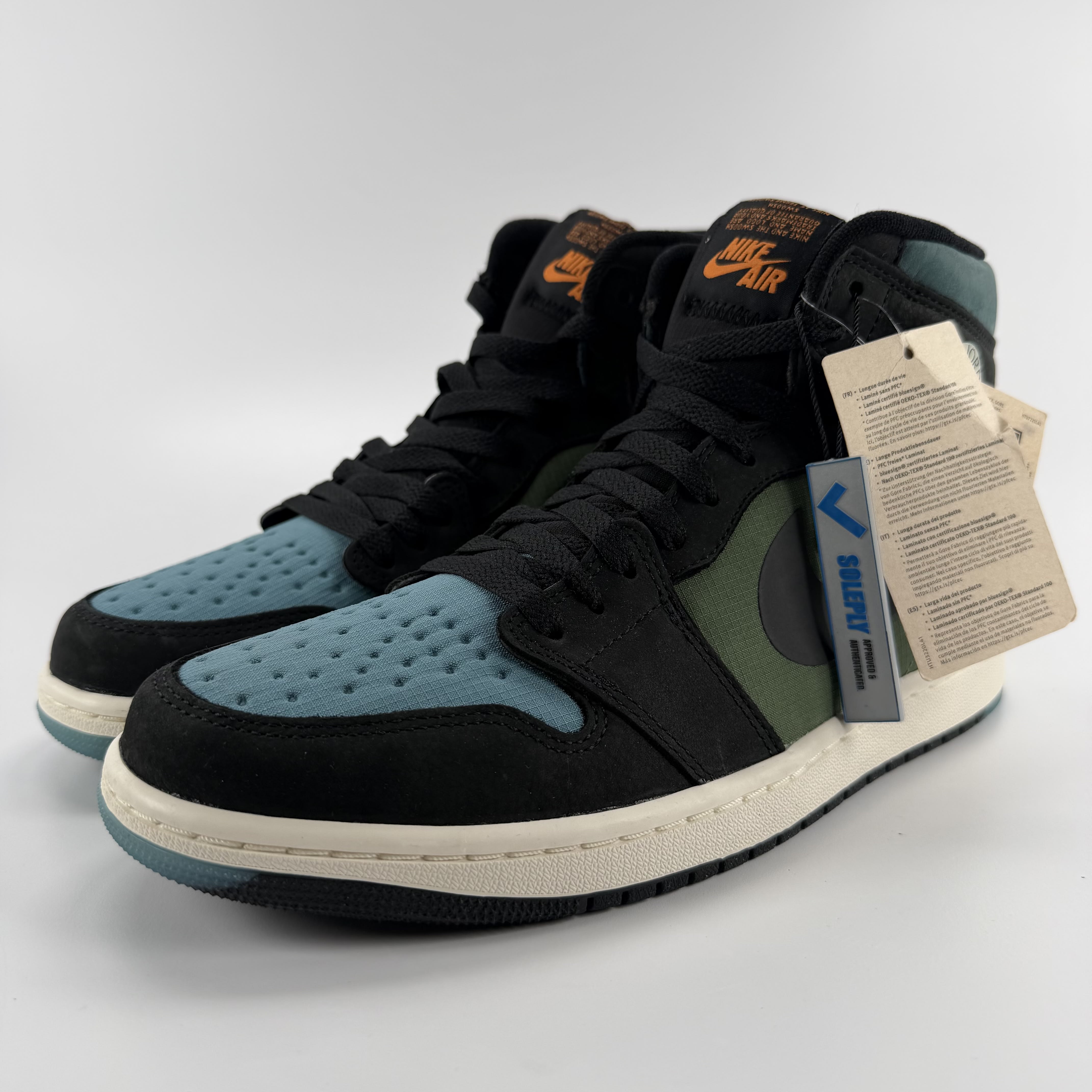 414665 Jordan 1 Retro High Element Gore-Tex Black Olive