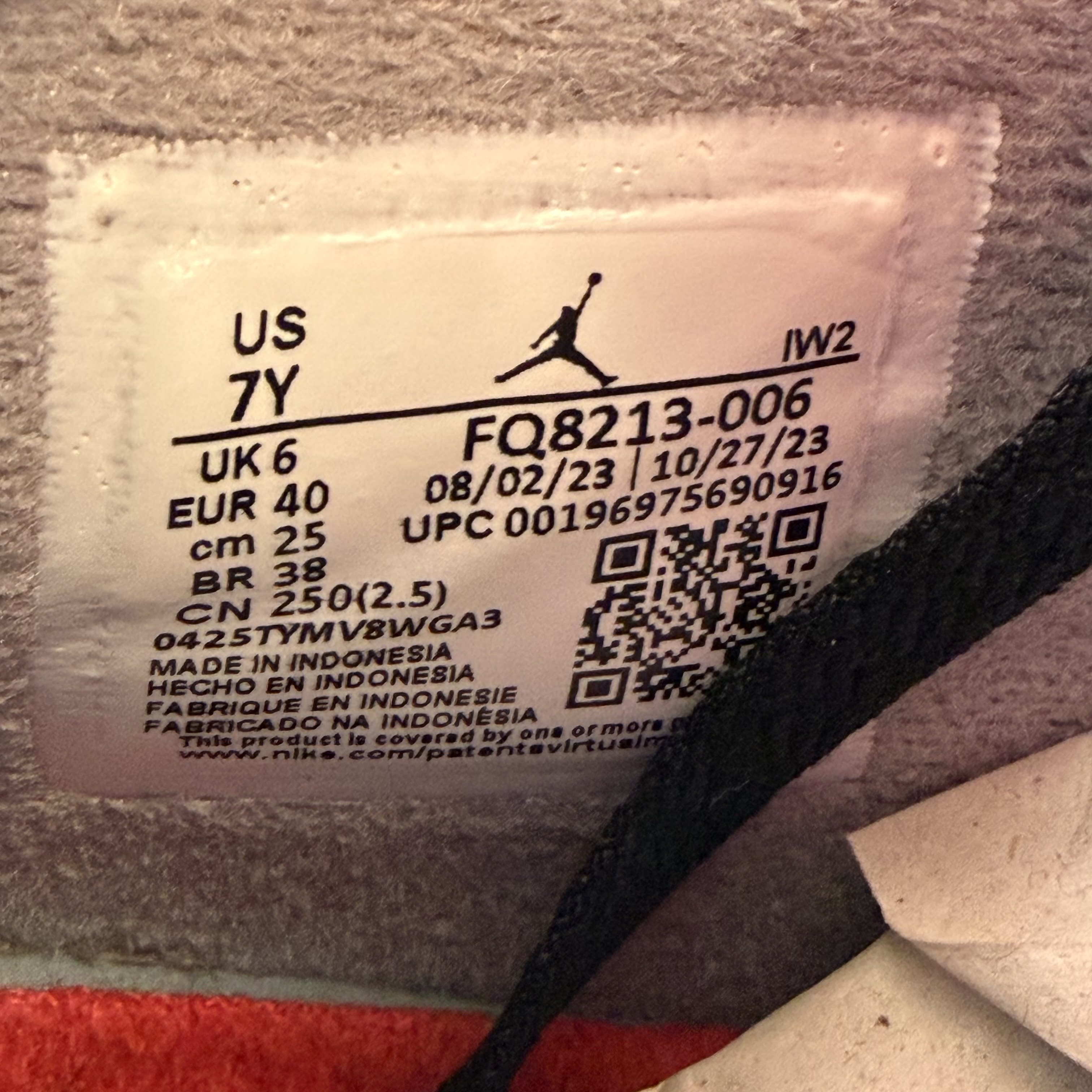 SP9031 Jordan 4 Retro Bred Reimagined (GS)