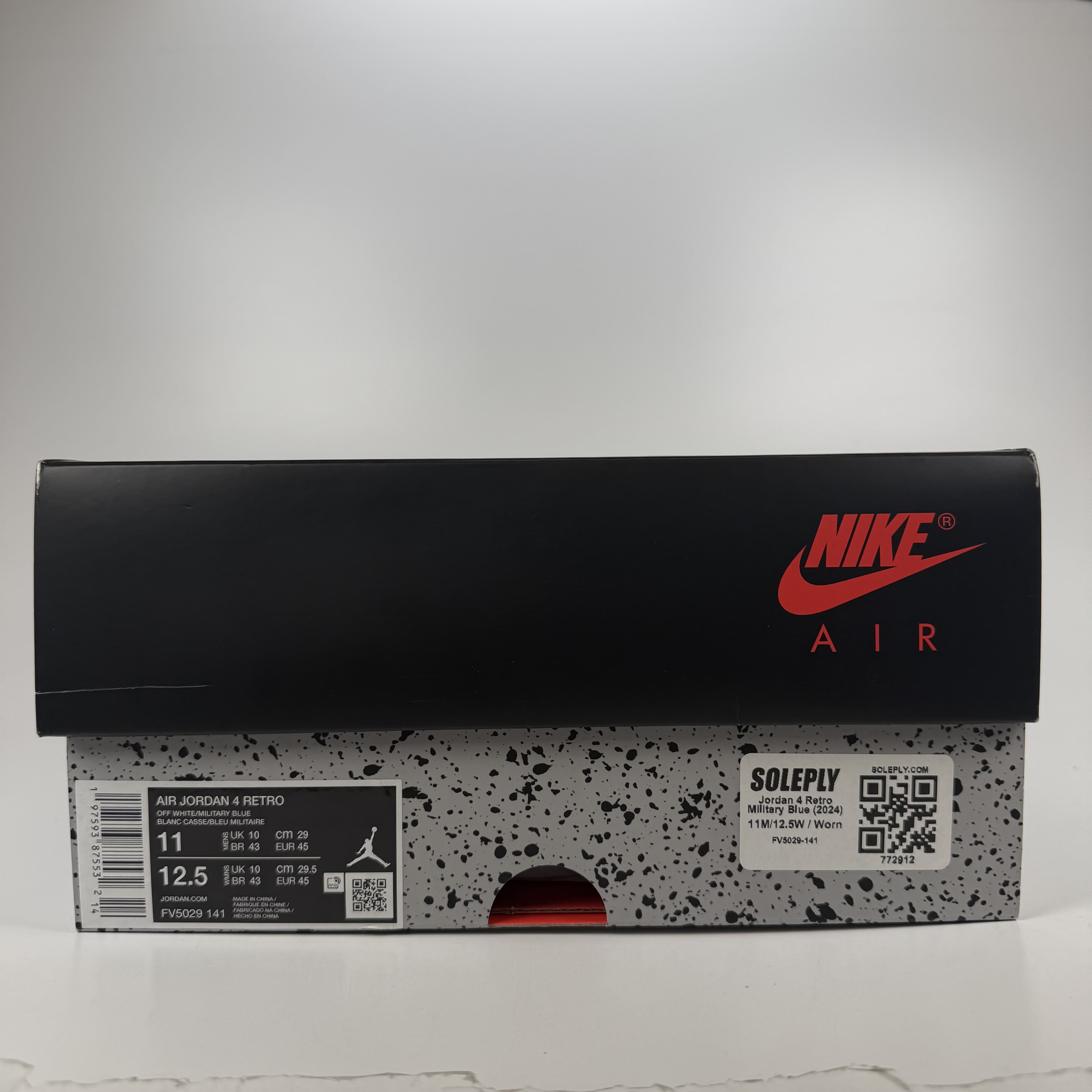 [772912] Jordan 4 Retro Military Blue (2024)
