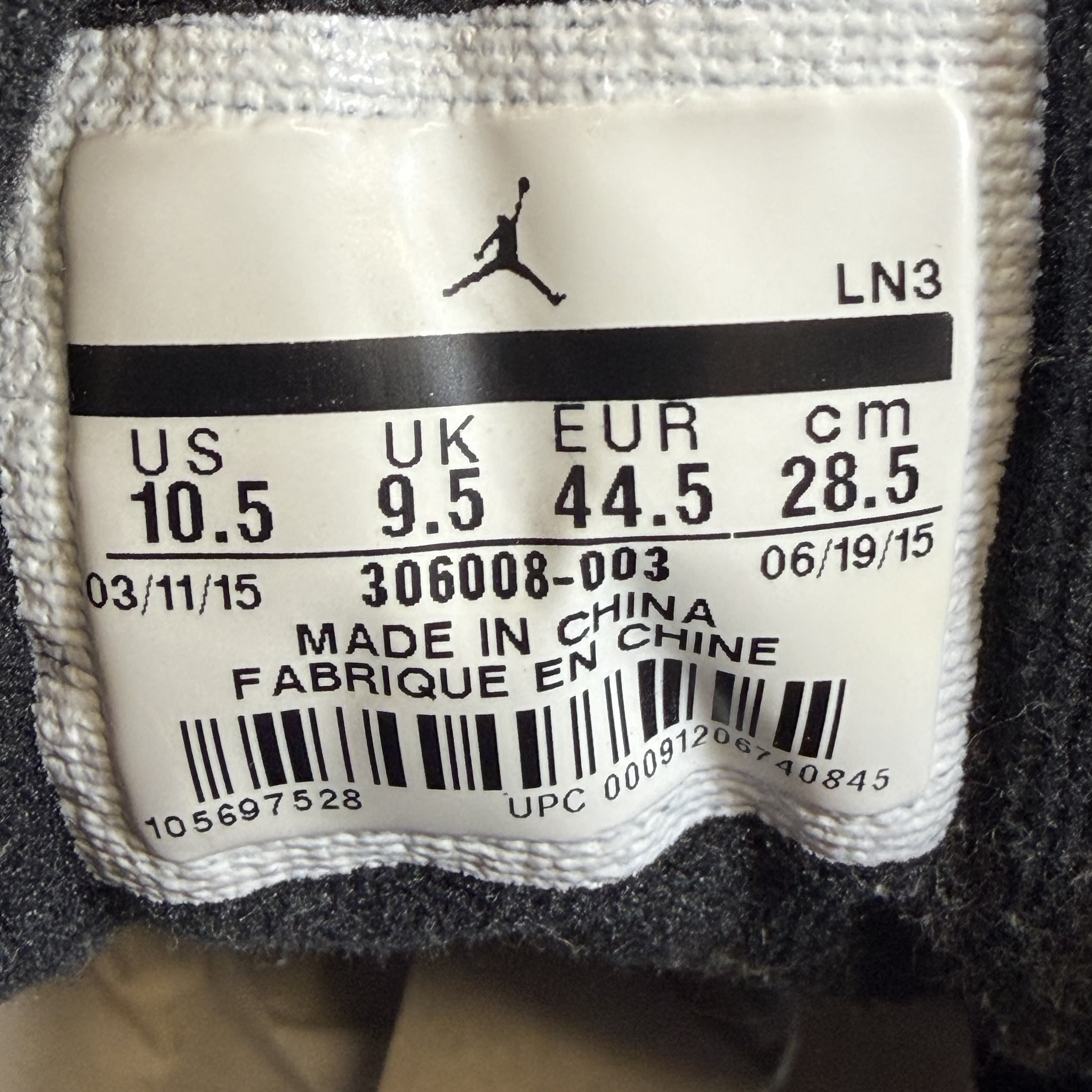 SP9025 Jordan 11 Retro Low IE Referee (2015)